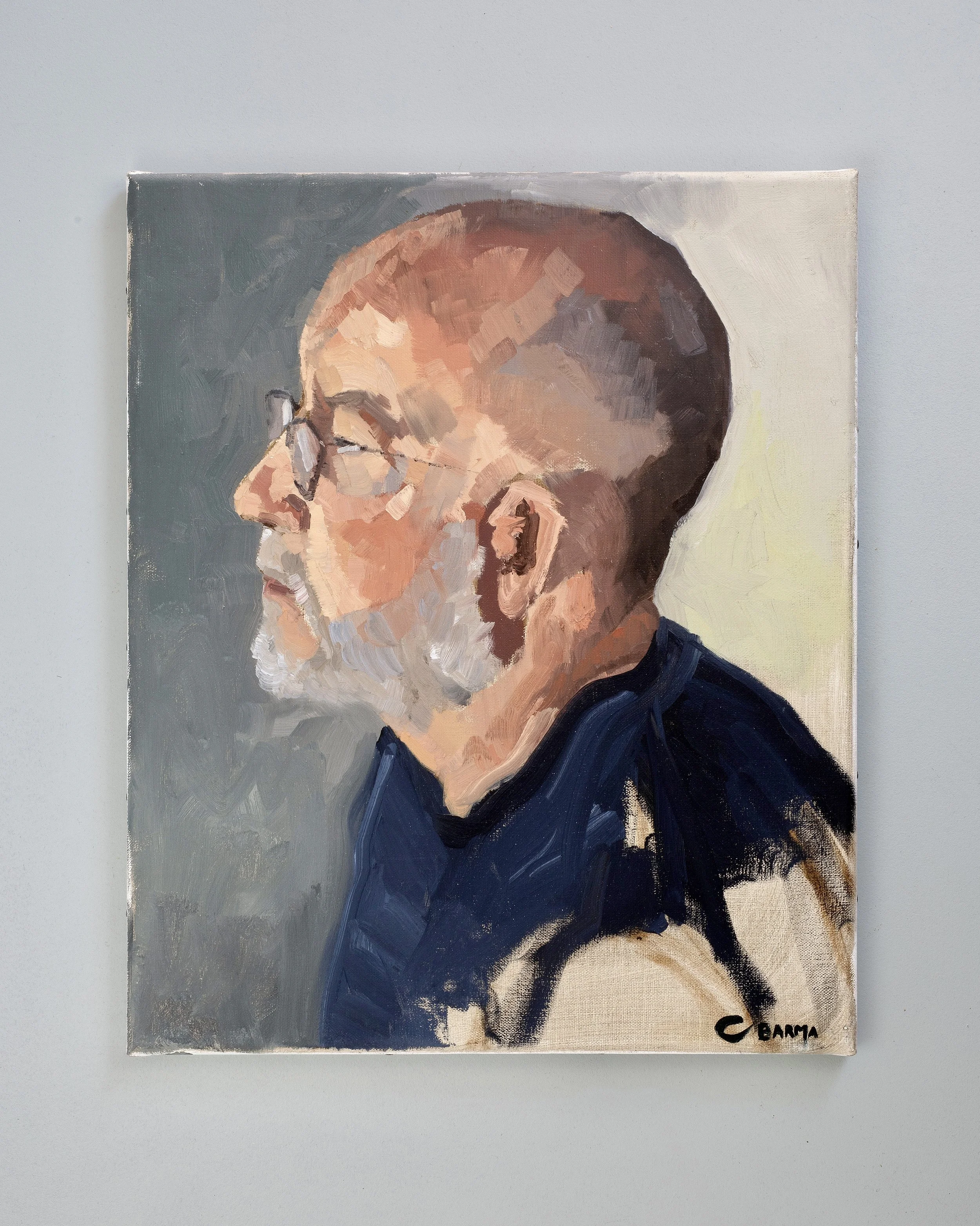 Gideon ⎜Huile sur toile 