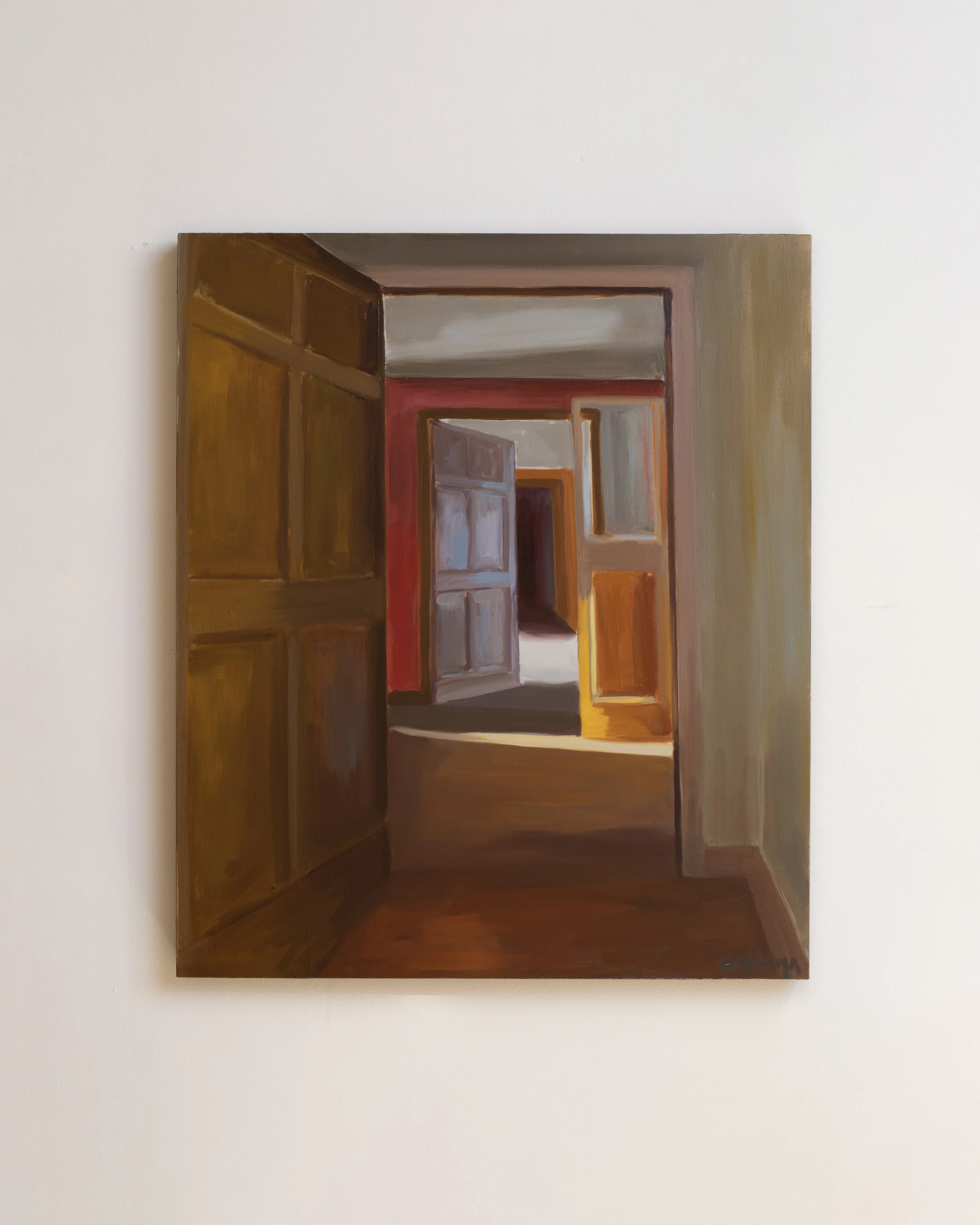 2.22 L’éclat quotidien  |  Huile sur toile  |  60 x 50 cm   |  Vendu