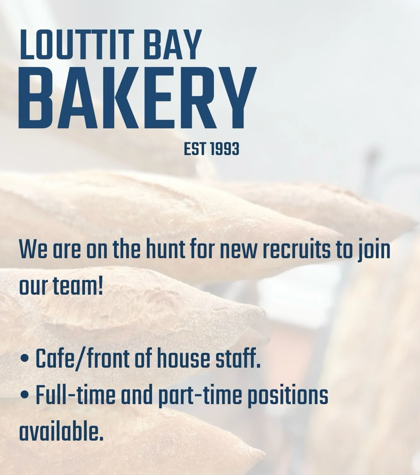 Drop in or txt us on 0422804591