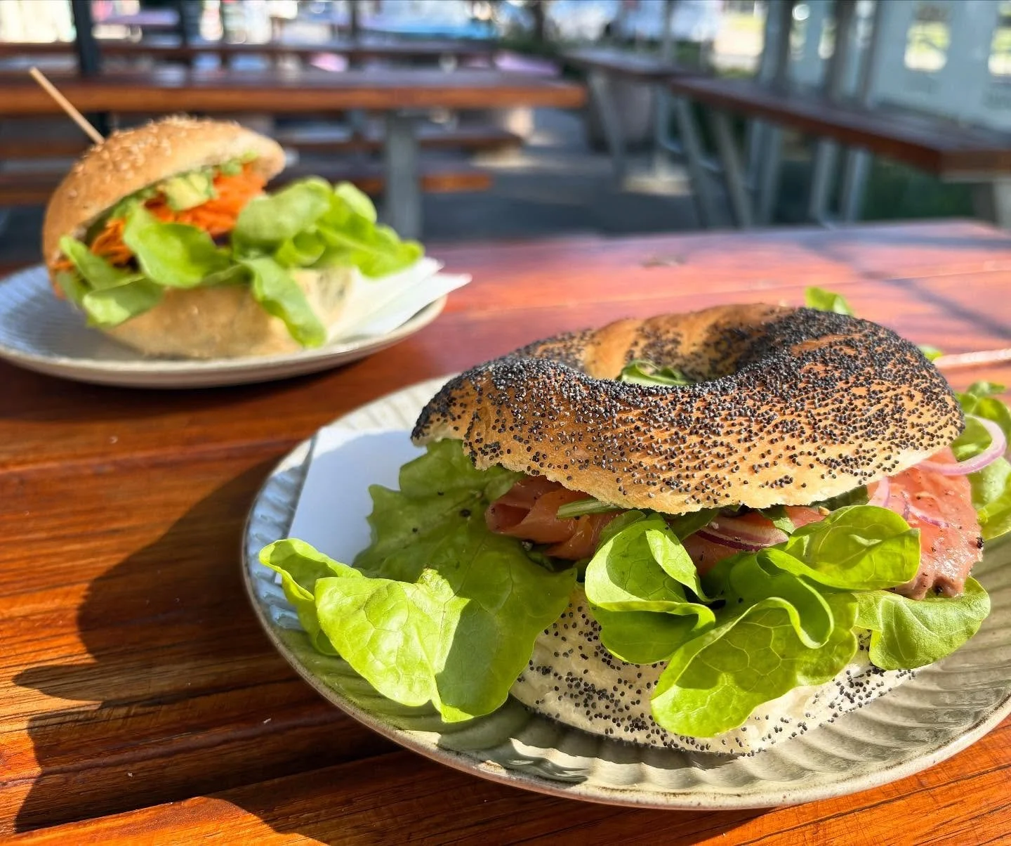 Fresh as it gets, this and much much more @louttitbaybakery.  Join the fun in Lorne this weekend with @amysgranfondo #lorne #visitgreatoceanroad #lornebakery @lovelorne