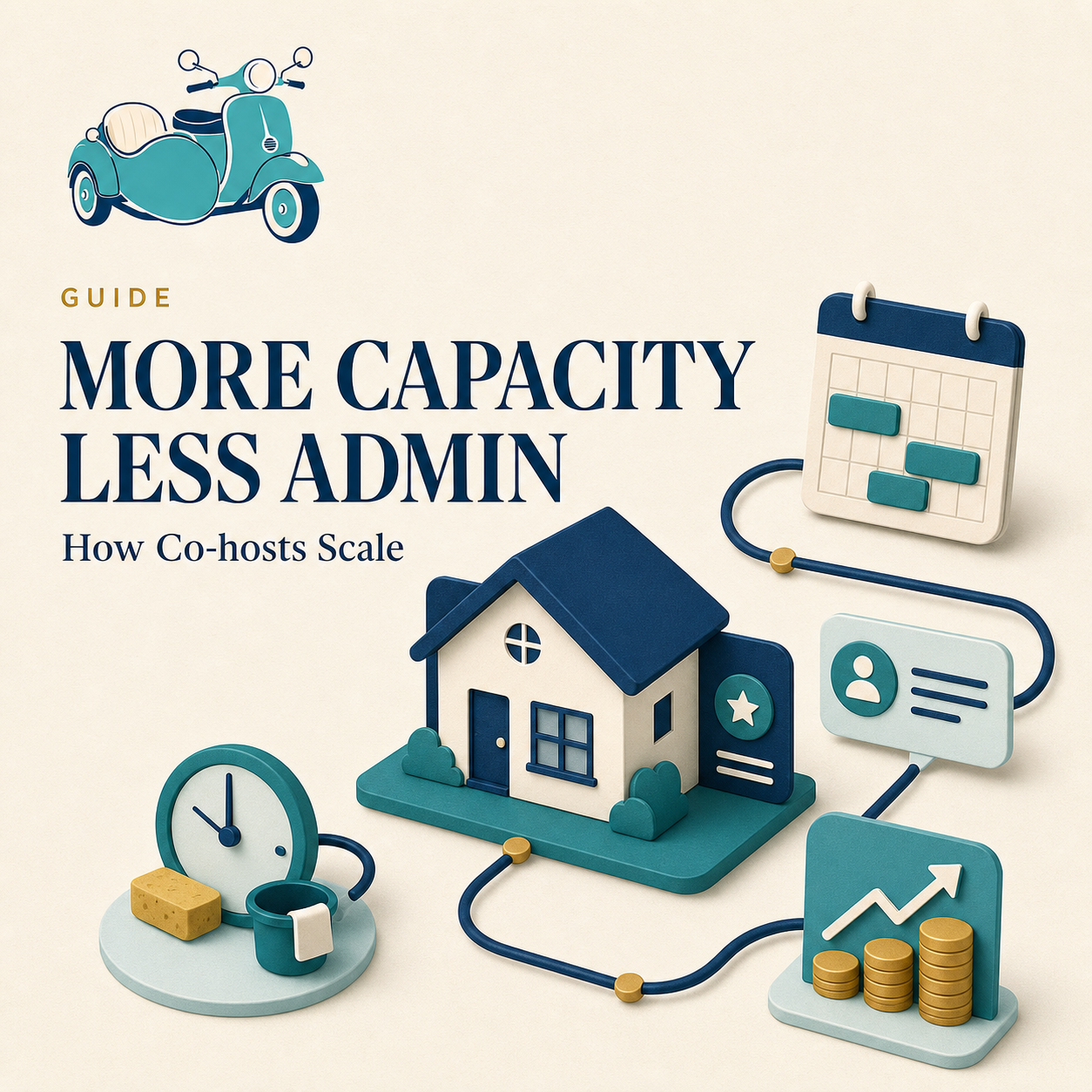 How Co-hosts Can Support More Properties Without Multiplying the Admin
