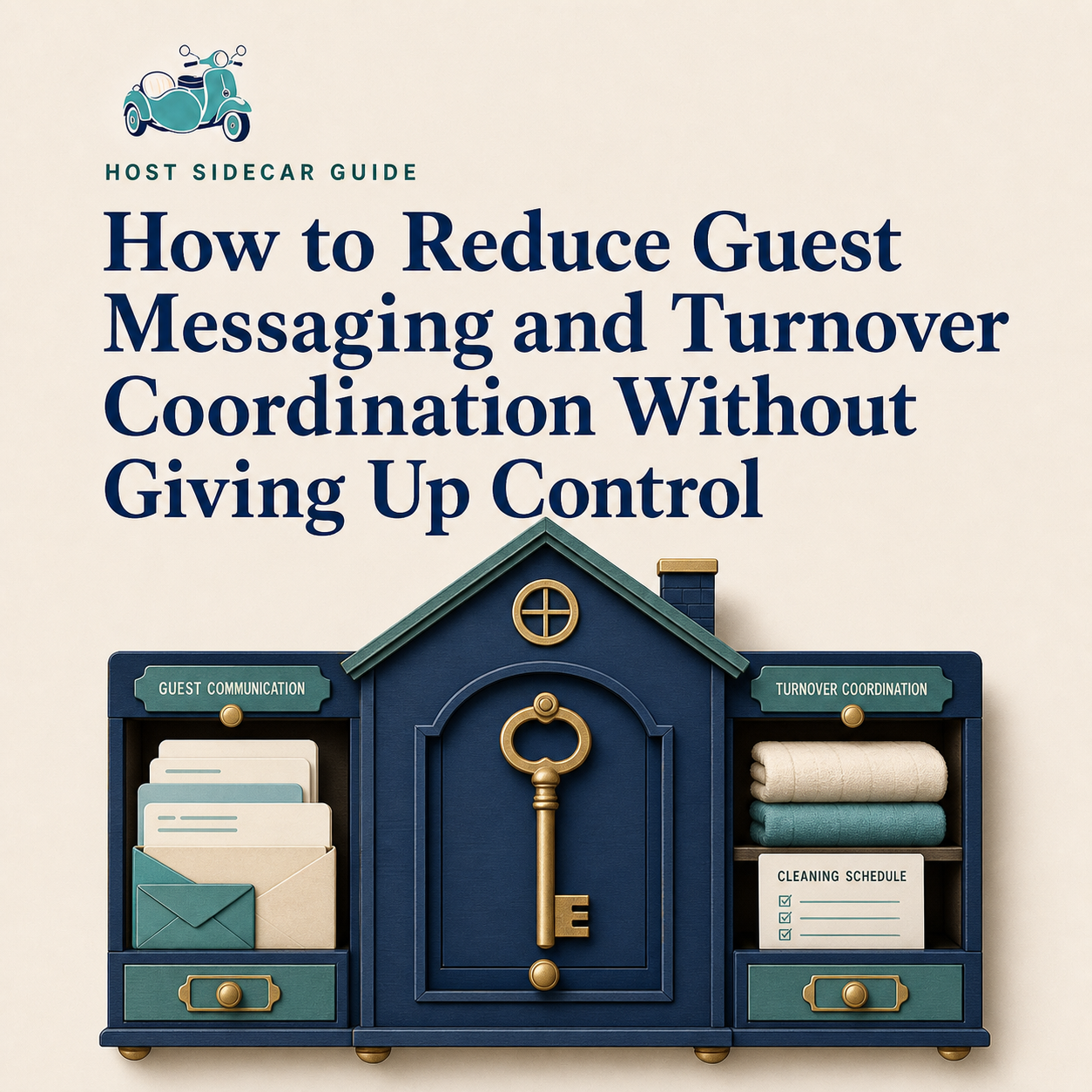 How to Reduce Guest Messaging and Turnover Coordination Without Giving Up Control