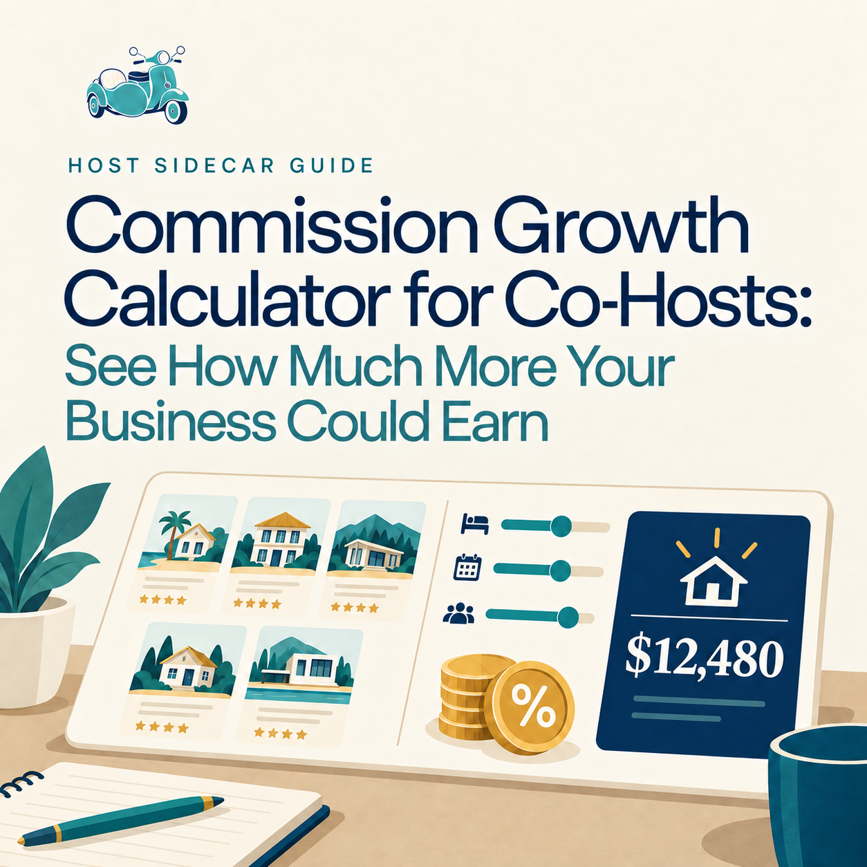 Commission Growth Calculator for Co-Hosts: See How Much More Your Business Could Earn