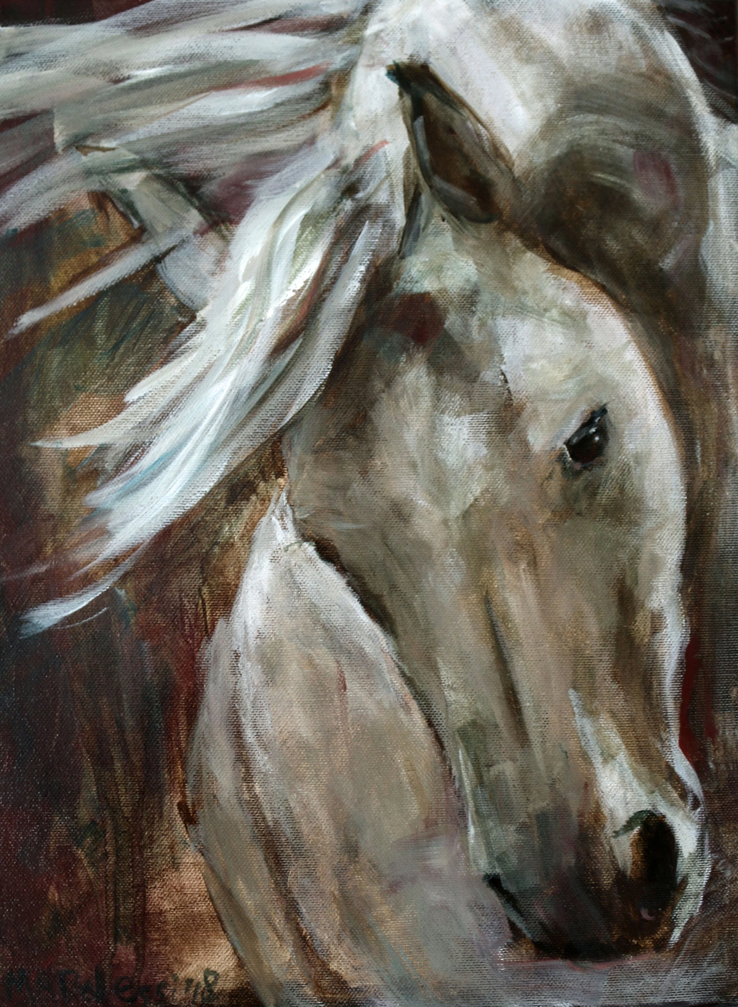 "Energy", 30x40 cm, acrylic on canvas