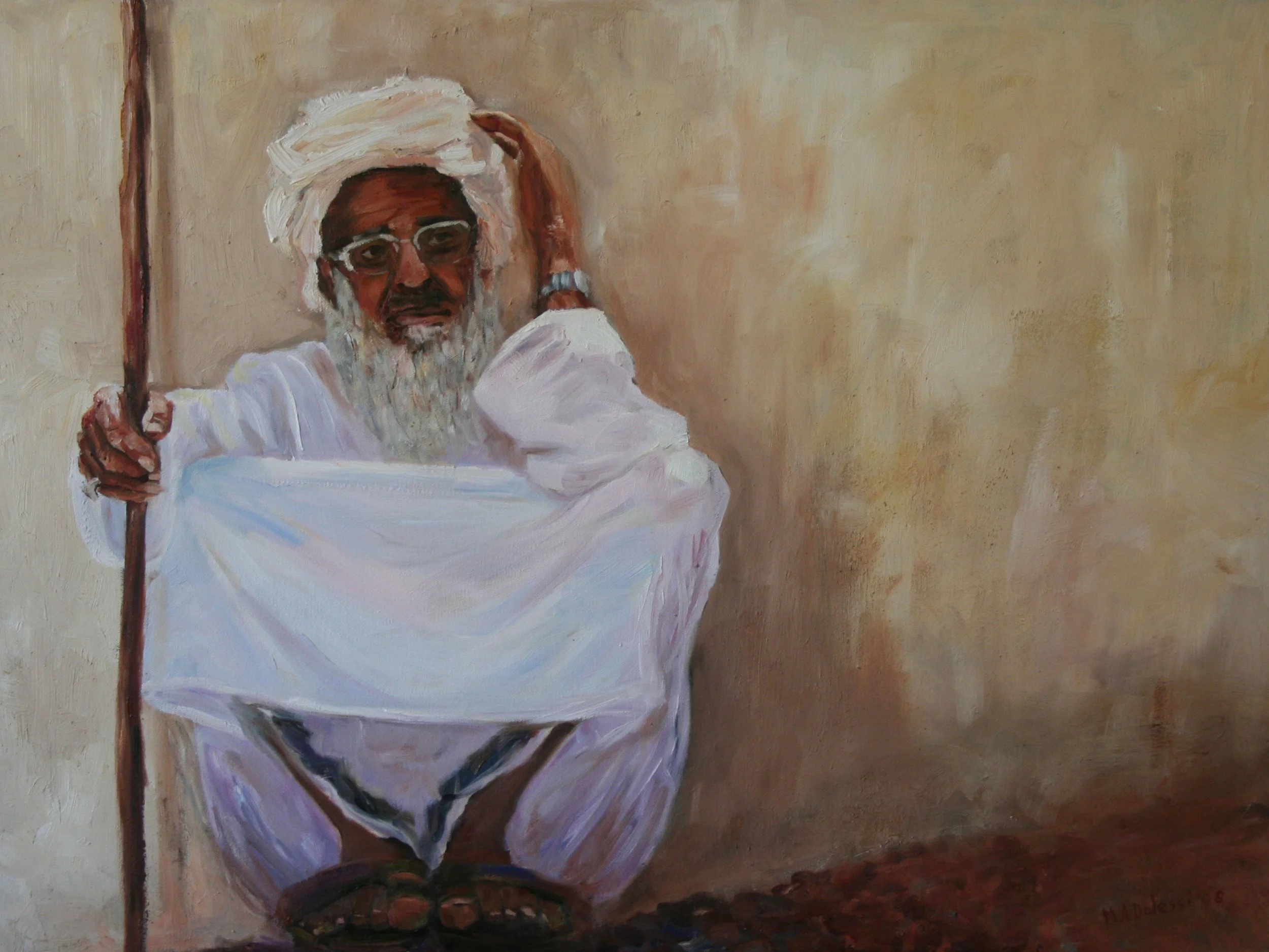"In Nizwa", 60x80 cm, oil on canvas