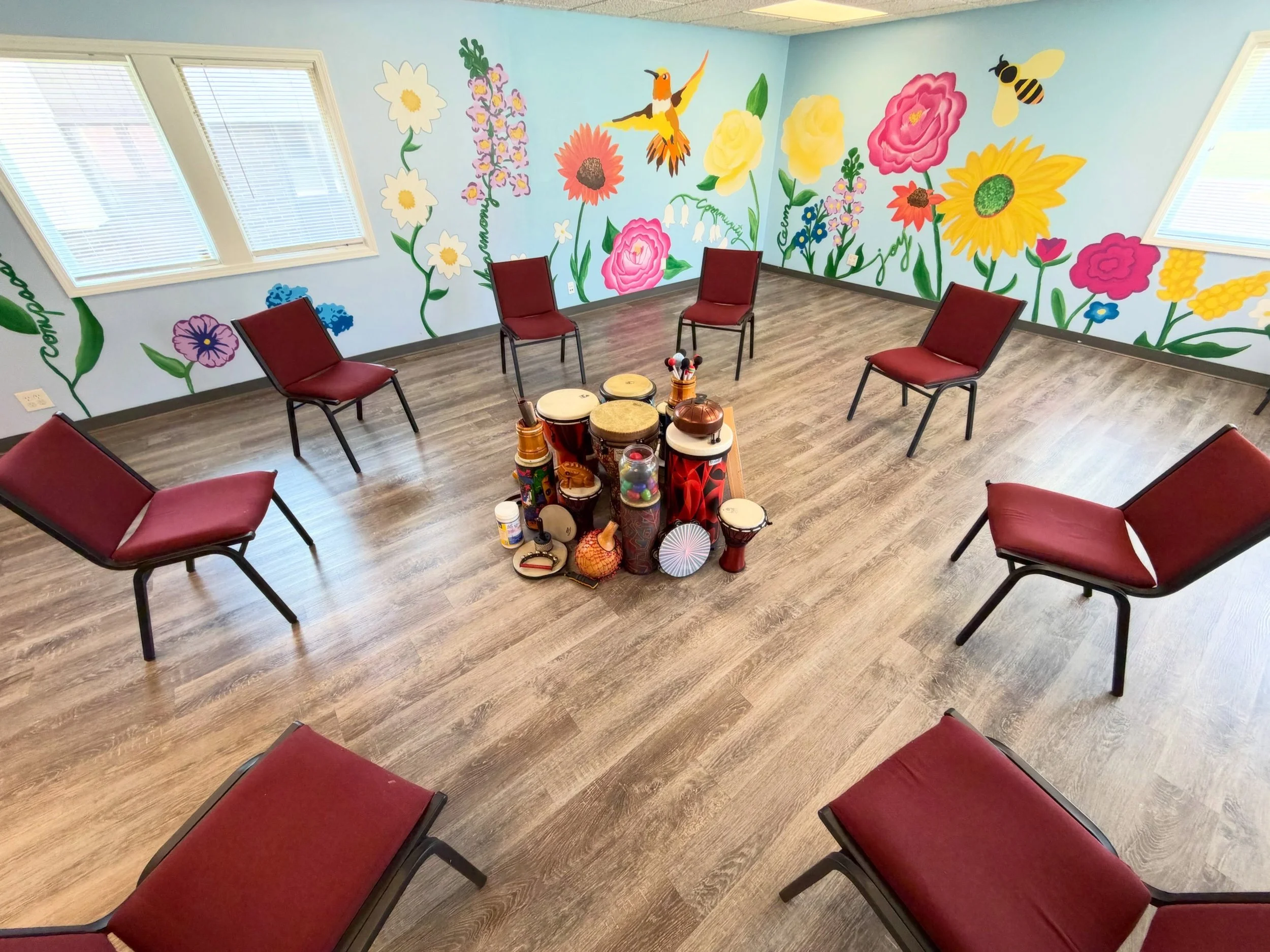 Music therapy near Findlay and Toledo helping clients improve emotional wellness through music.