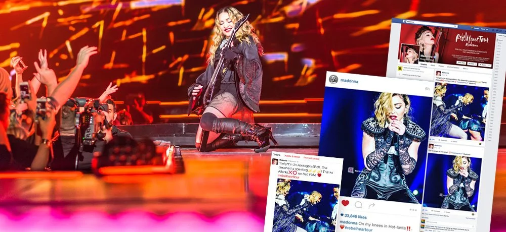 Honored &amp; Excited to be Shared by Madonna – Again and LEGIT!