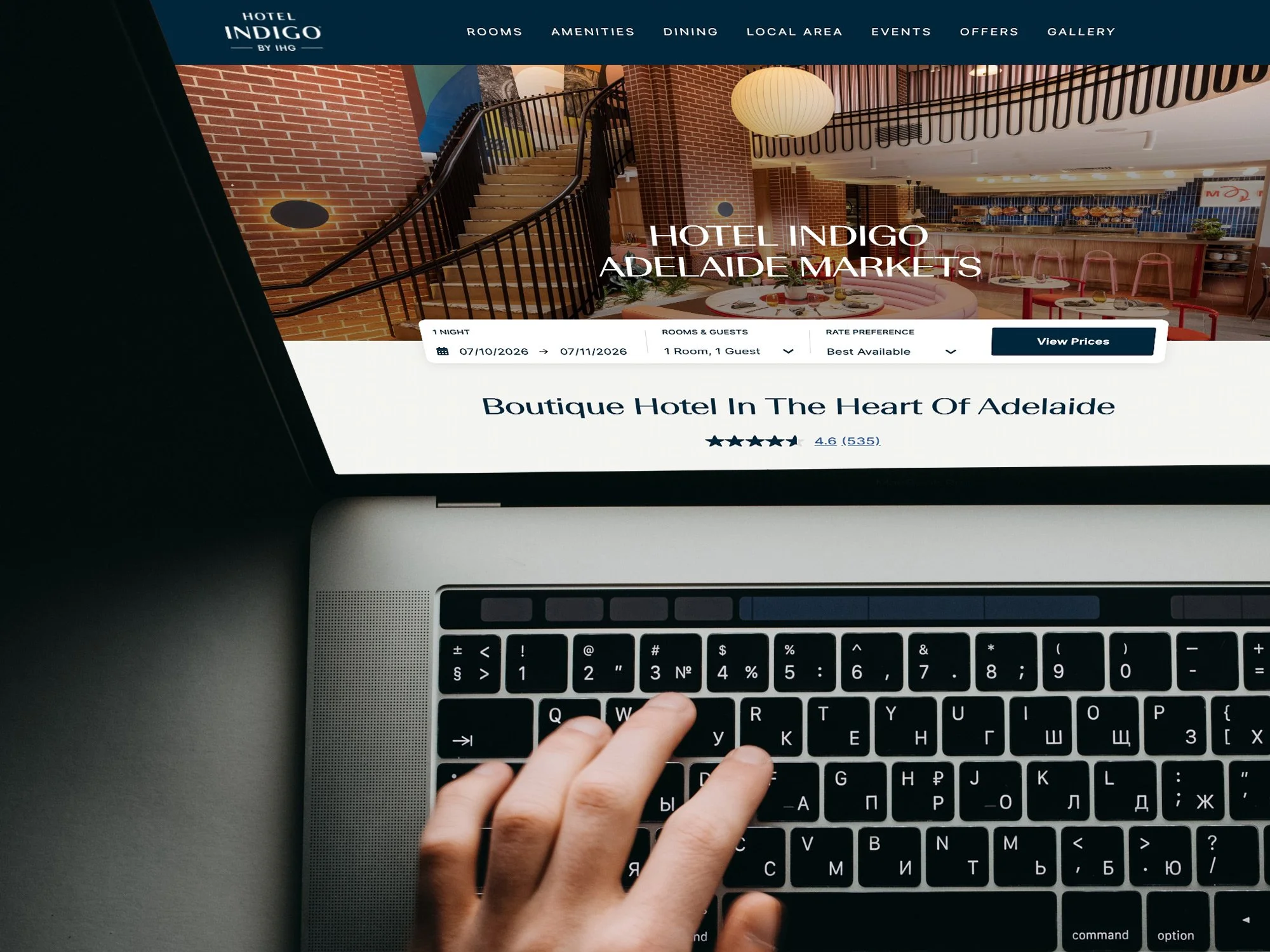 hotel website design systems