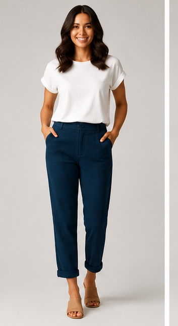 Denim Slim Fit Trouser