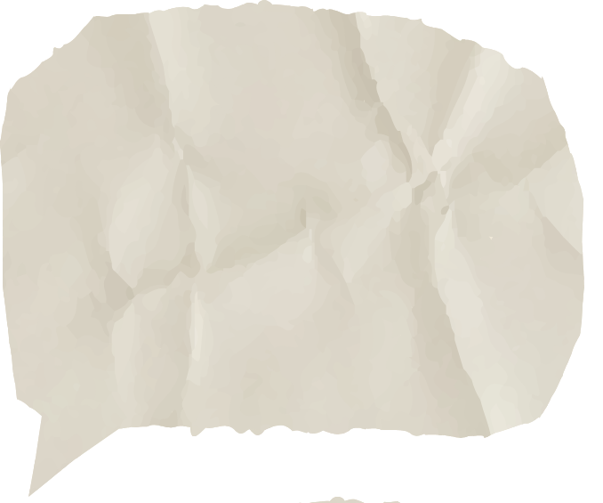 Close-up view of a crumpled piece of white paper.
