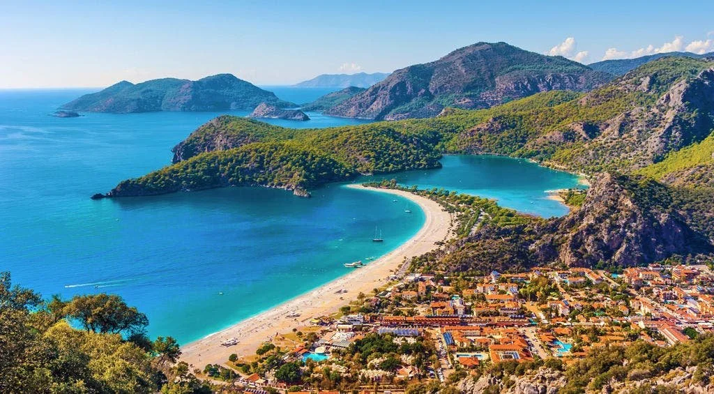 Olu Deniz Turkey - beach view