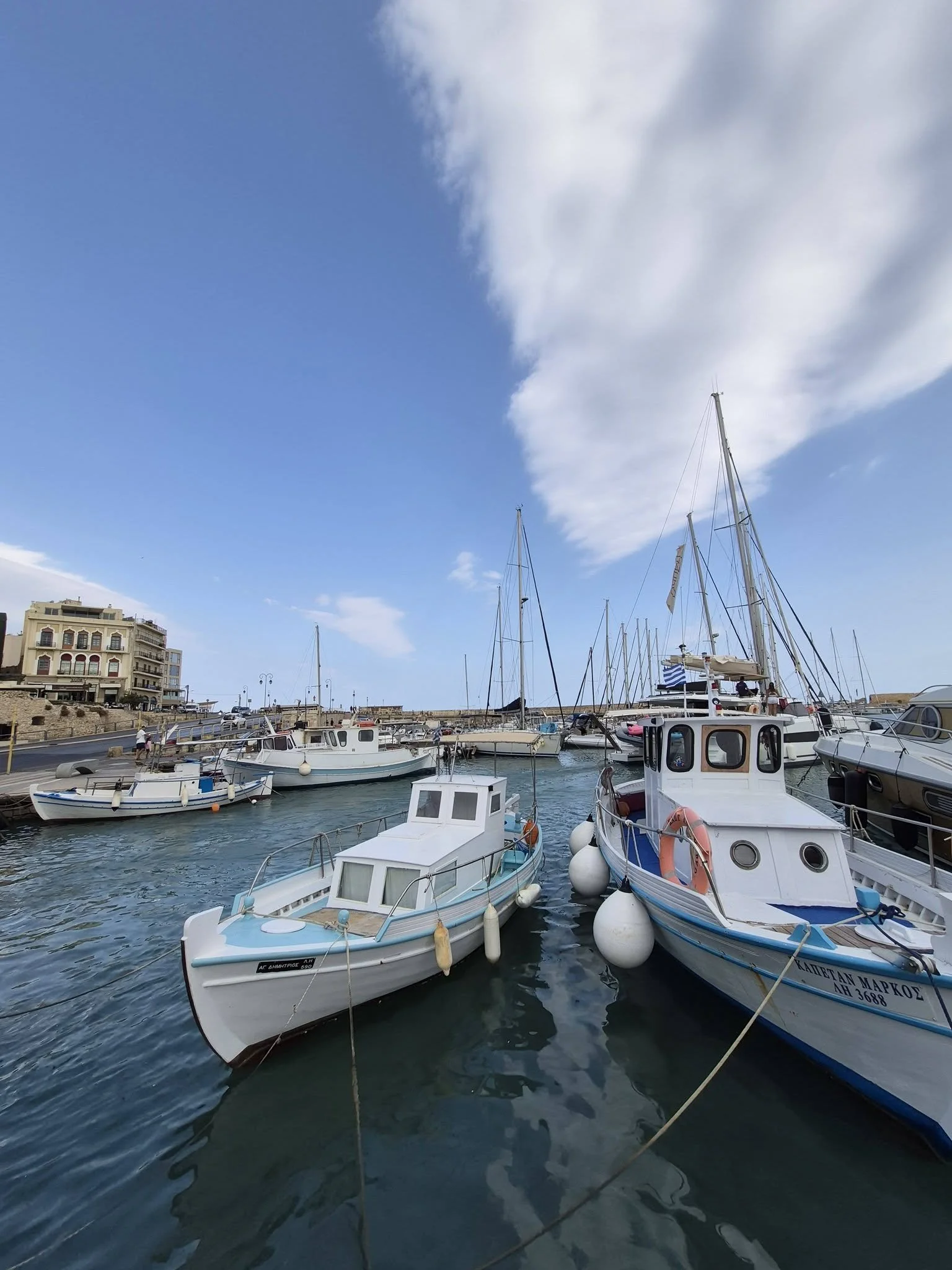 Venetian Port Harbour in Heraklion