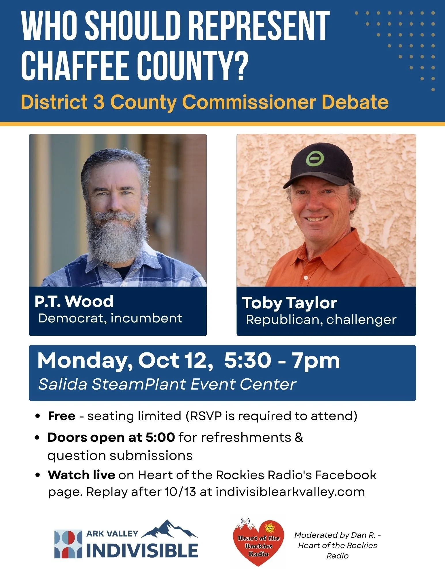 Chaffee County Commissioner Debate