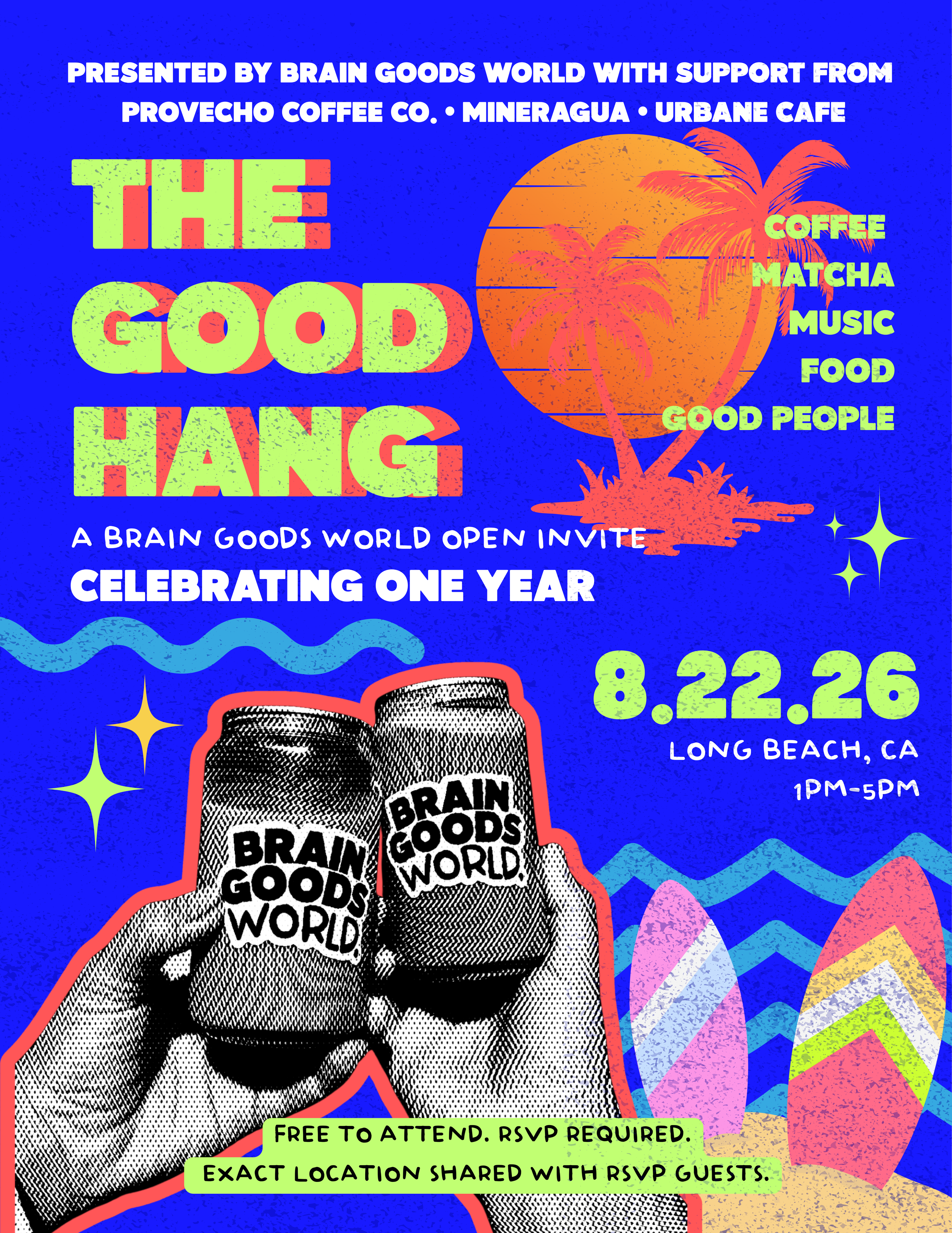 The GOOD HANG - Celebrating 1 year