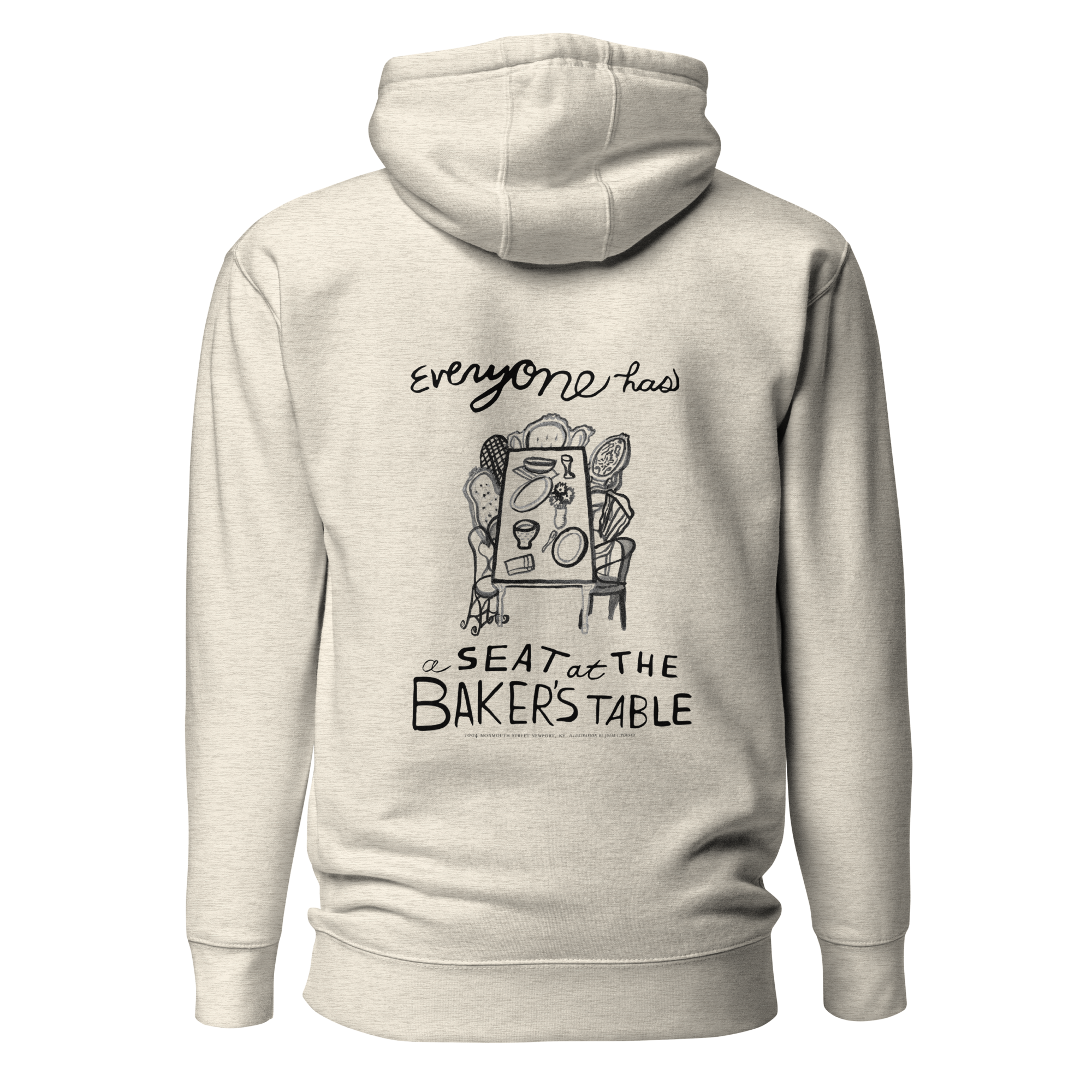 'Everyone Has a Seat' Hoodie - Tan