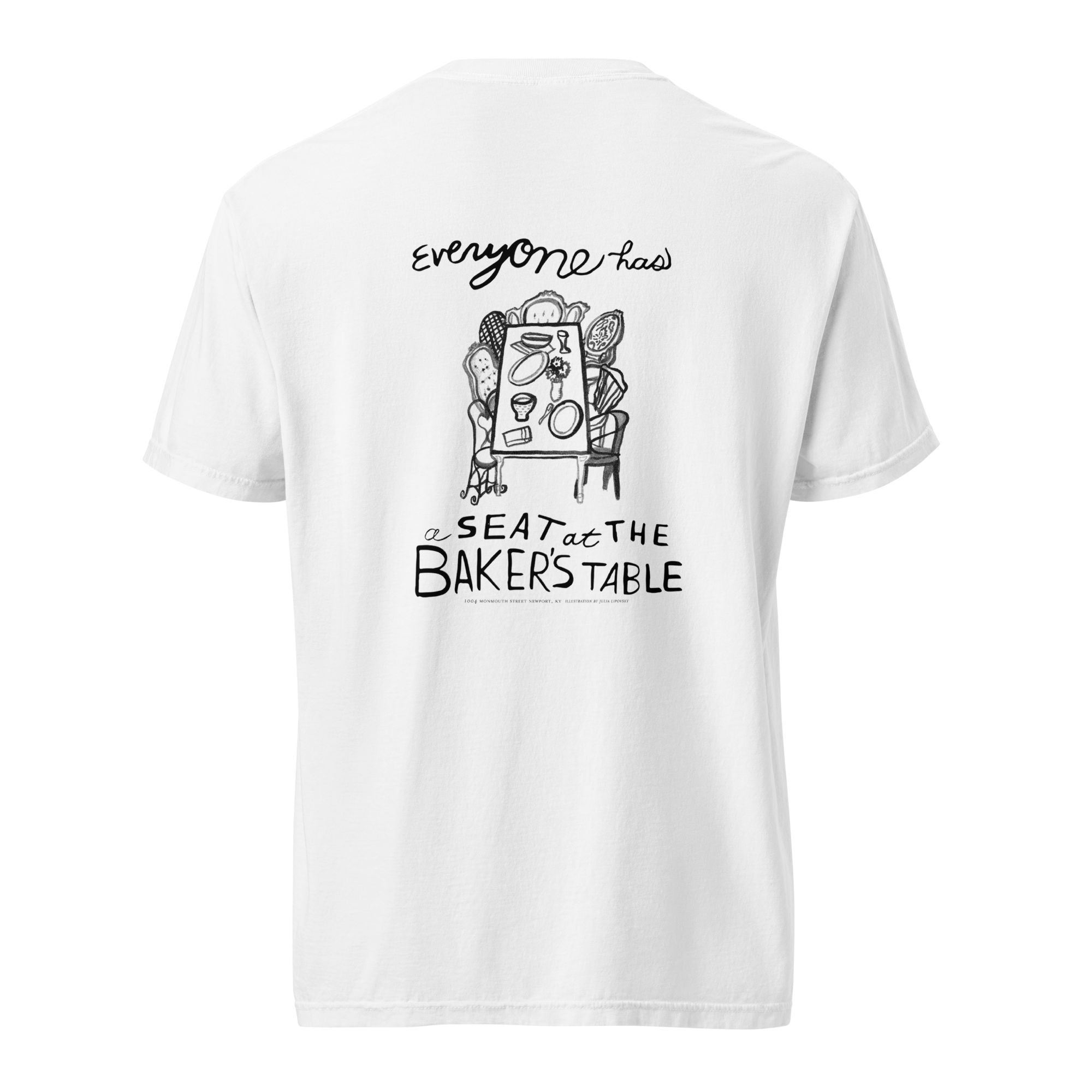 'Everyone Has a Seat' Tee - White