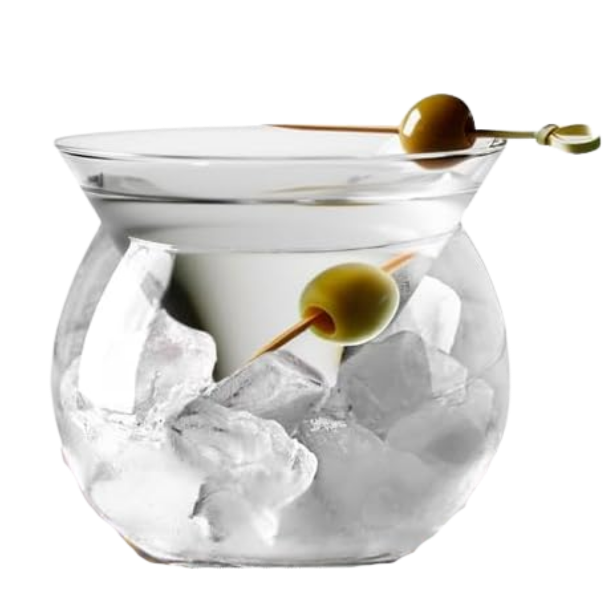 unique martini glass