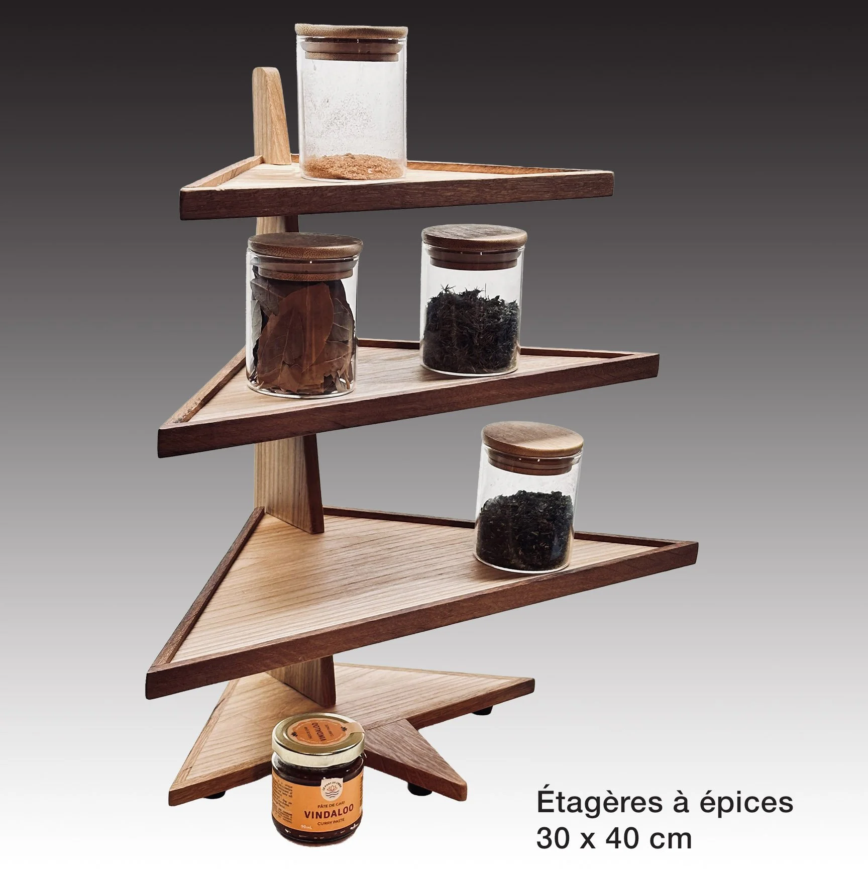 Étagère à épice - Space-saving spice rack 