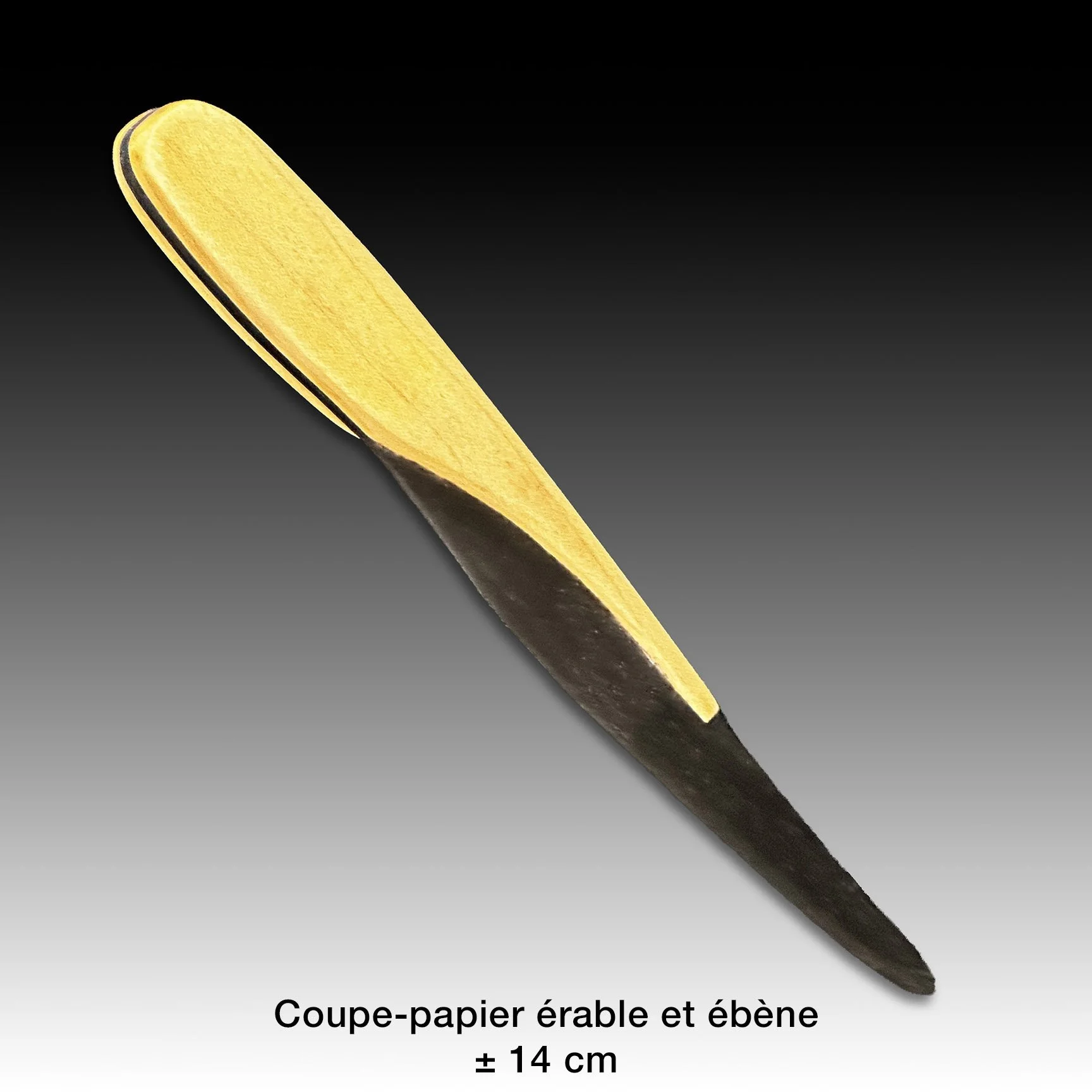 Ouvre-lettre en bois - wood letter opener