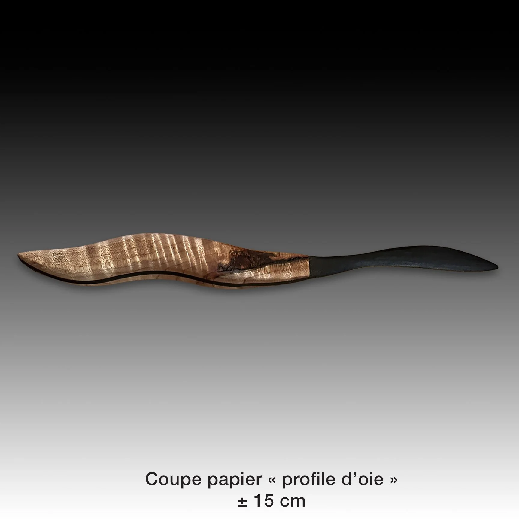 Ouvre-lettre en bois - wood letter opener