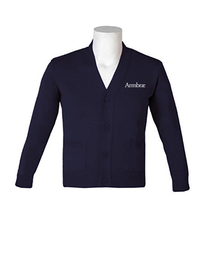 Button front cardigan Middle and Upper School