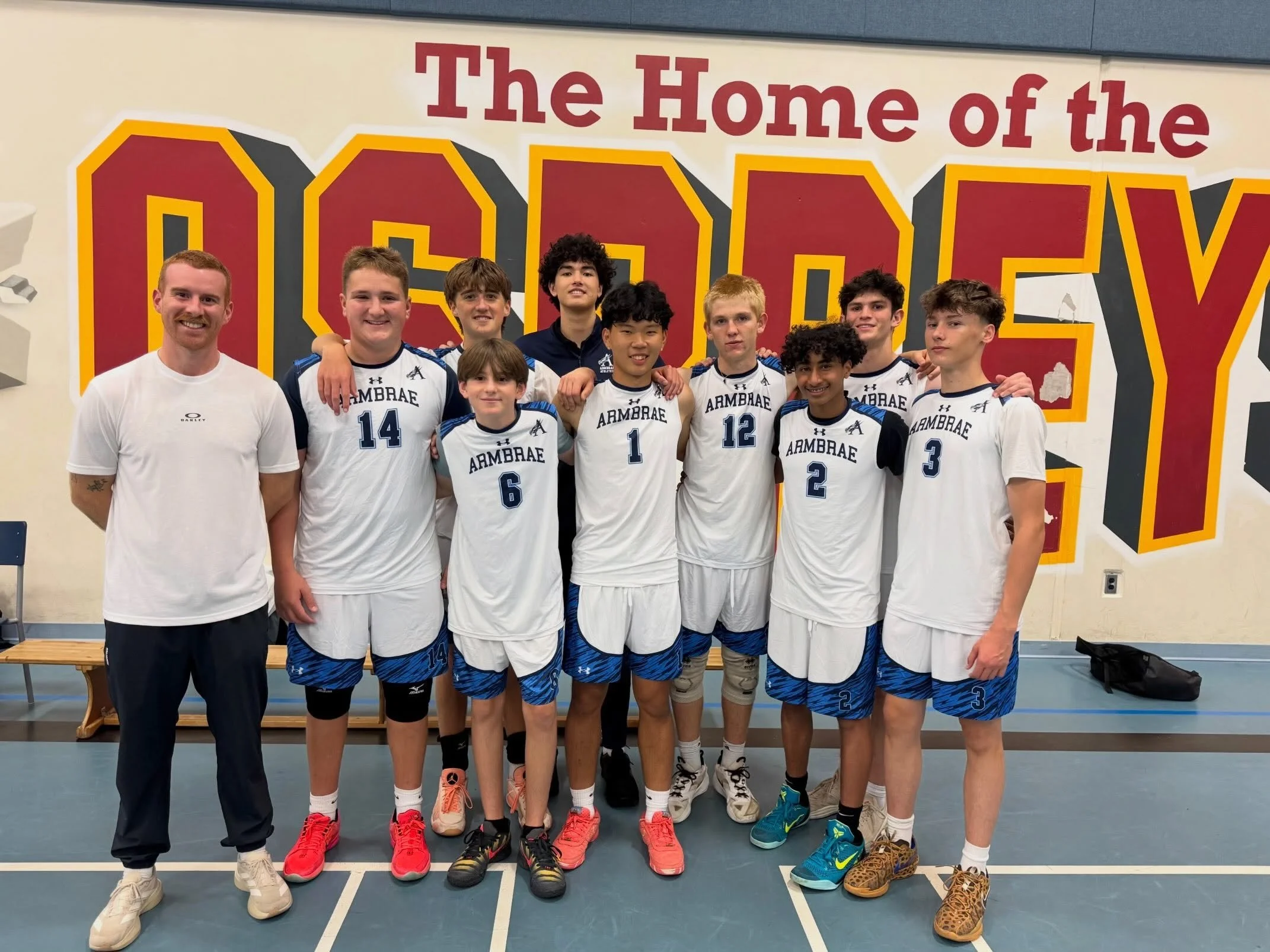 Senior Boys Volleyball Game
