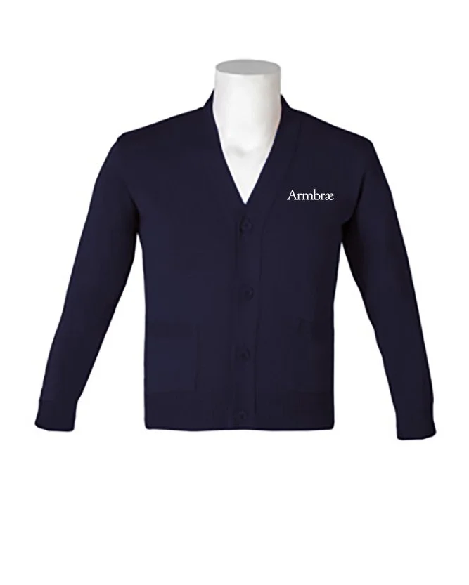 Button front cardigan Lower School