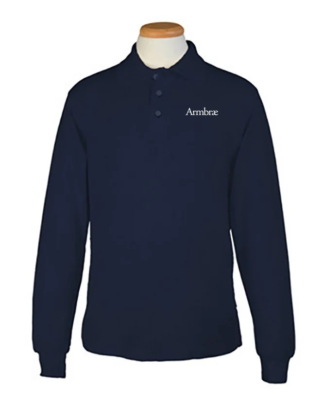 Long Sleeve Polo Lower School