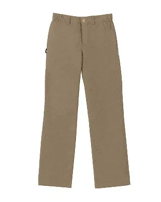 Boys pant - elastic back lower school khaki