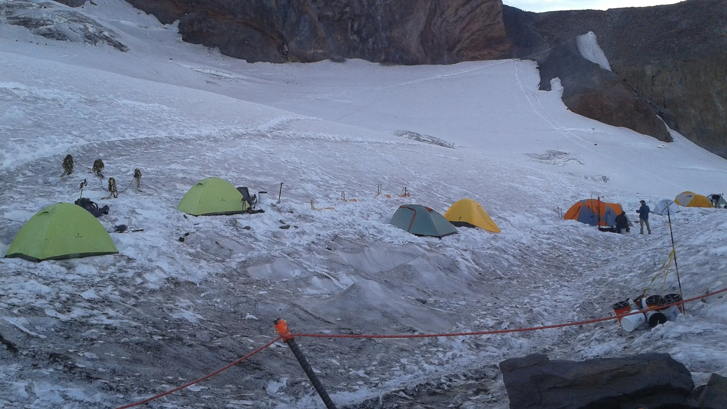 climbing Mt. Rainier 4