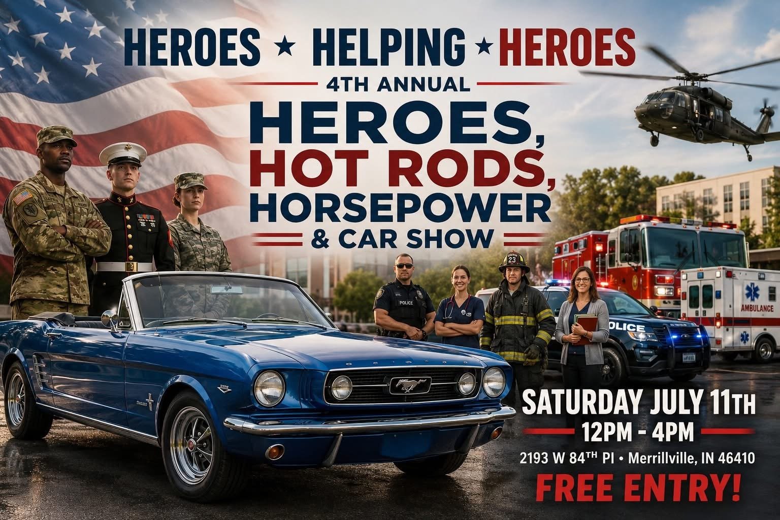 4th Annual Heroes Car Show