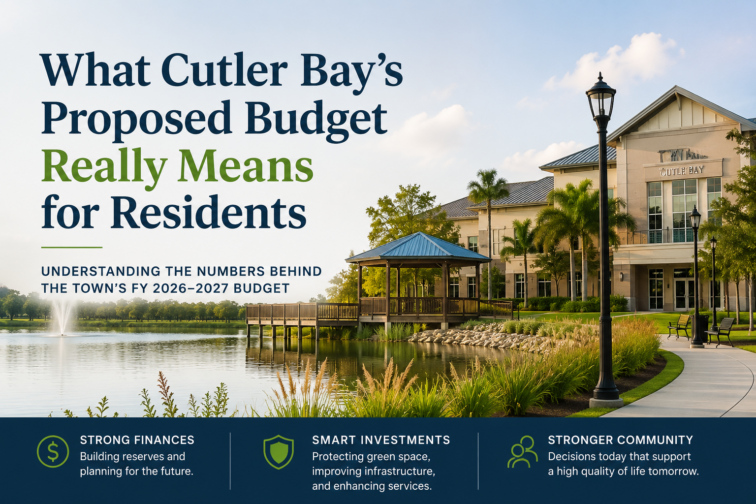 What Cutler Bay's Proposed Budget Really Means for Residents