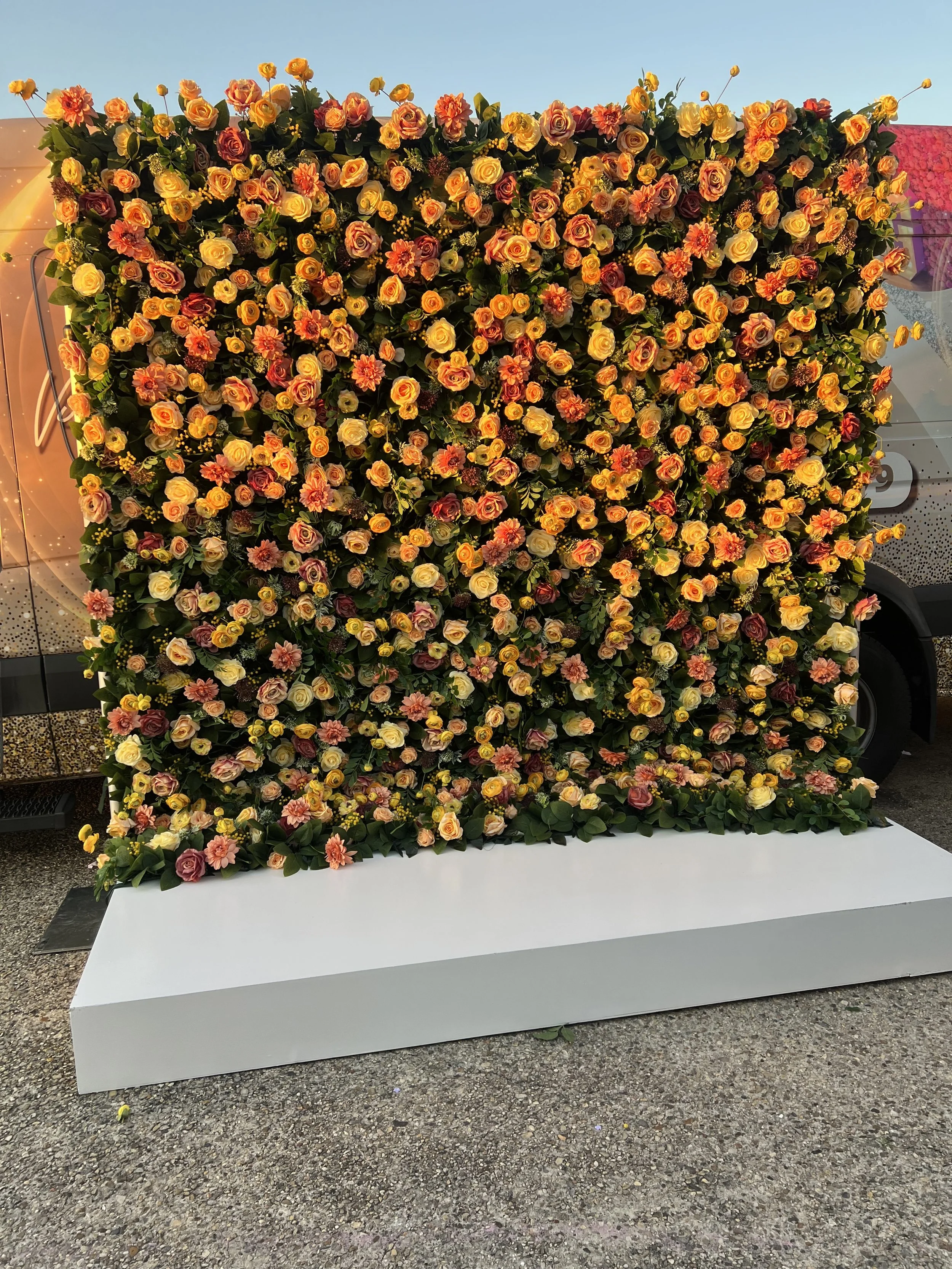 Sunny Flower Wall
