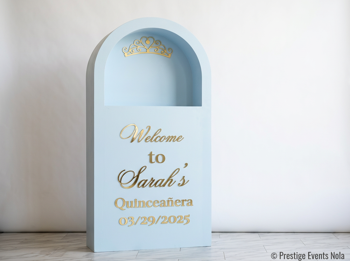 Princess Welcome Sign