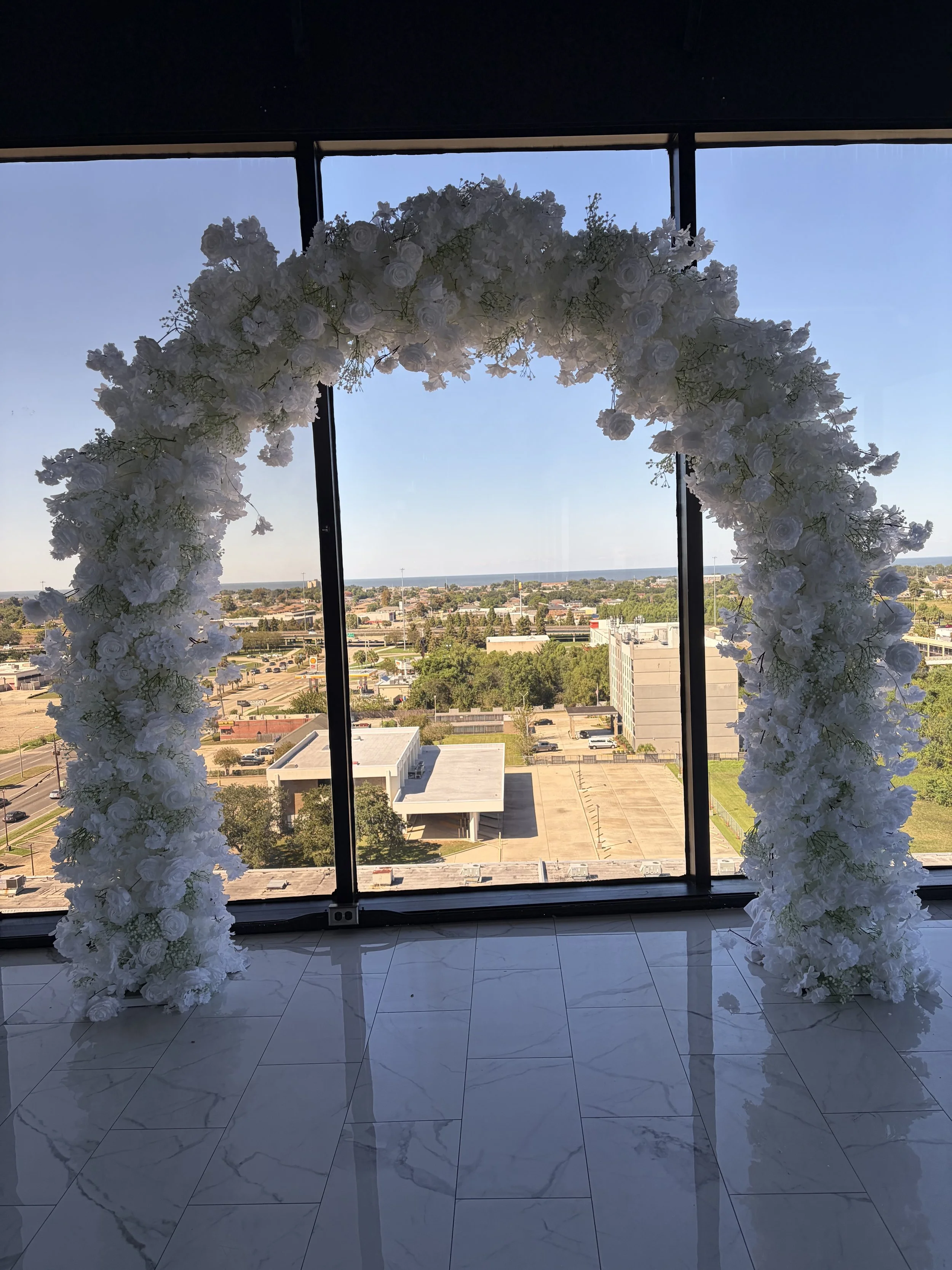 Luxurious Floral Archway