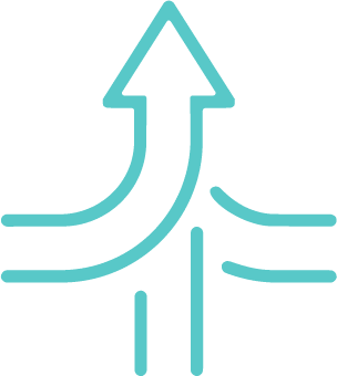 Converging arrows
