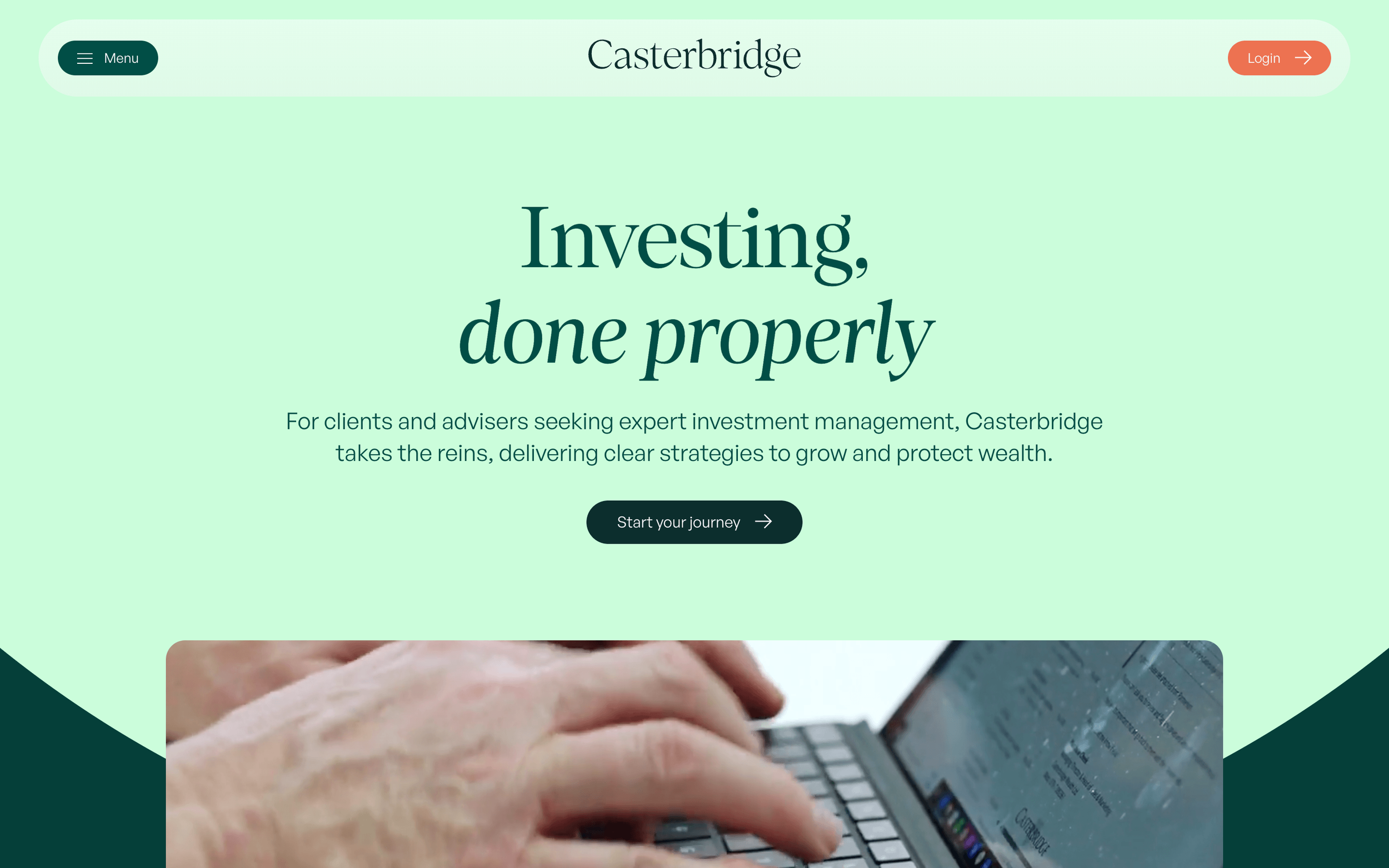 Casterbridge Wealth website