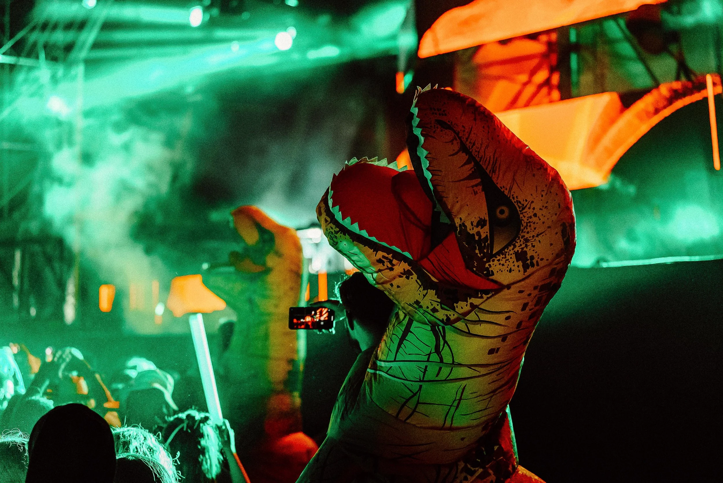 RFM SOMNII, Music festival, Portugal, crowd, t-rex