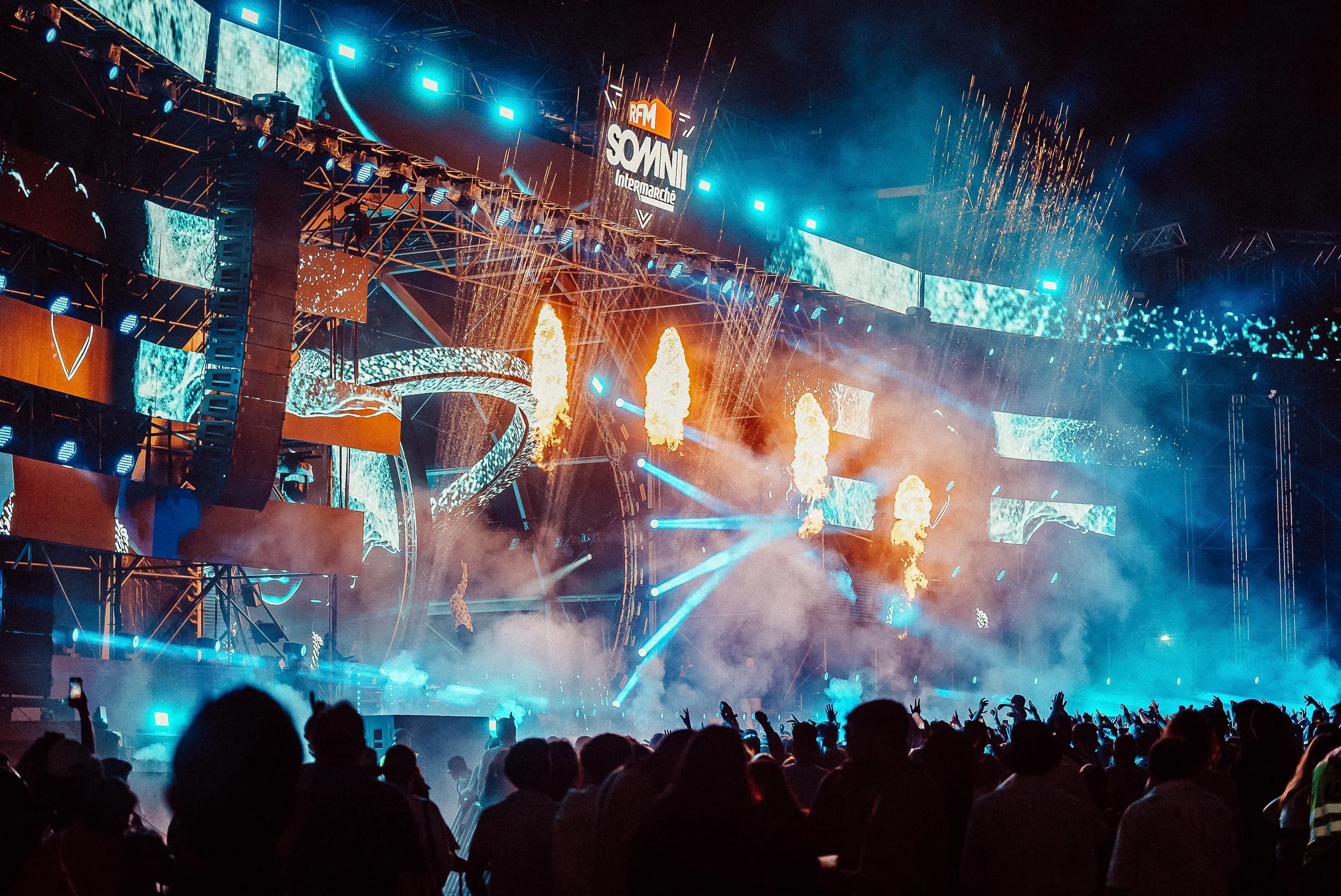 RFM SOMNII, Music festival, Portugal, Sam Feldt, dj, crowd, stage
