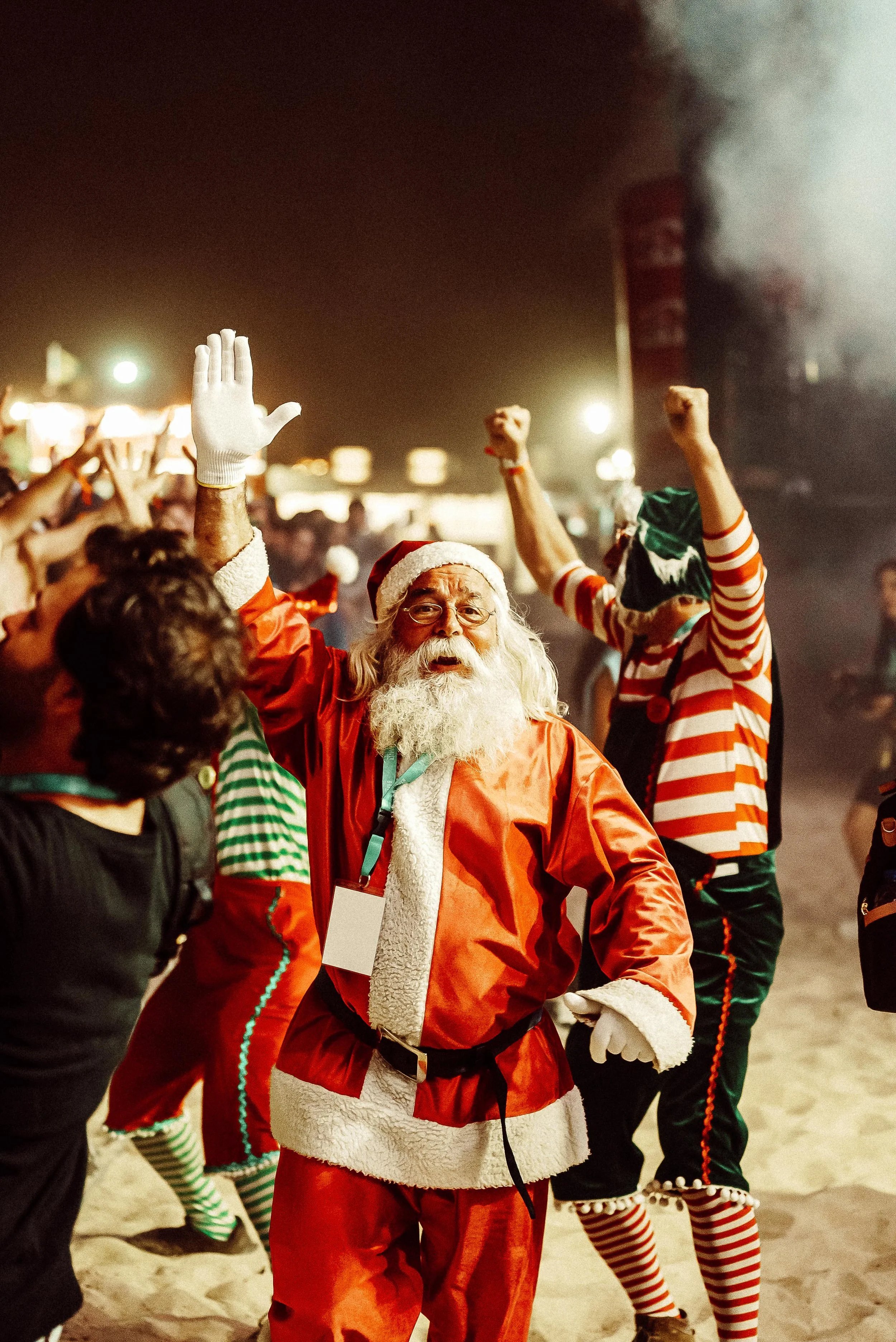 RFM SOMNII, Music festival, Portugal, crowd, Santa