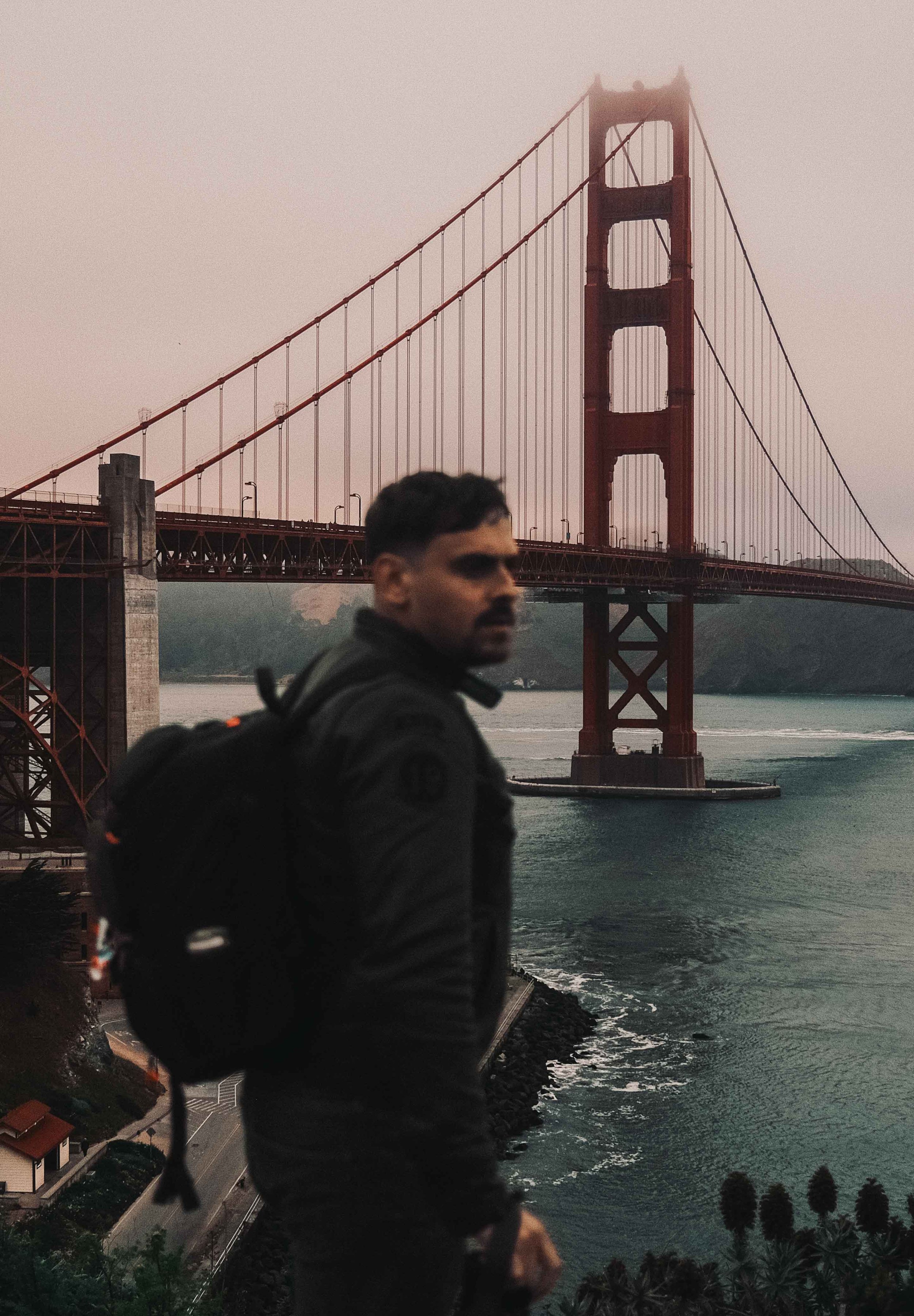 San Francisco, Golden Gate Bridge, bridge, river, USA, Renato Silva