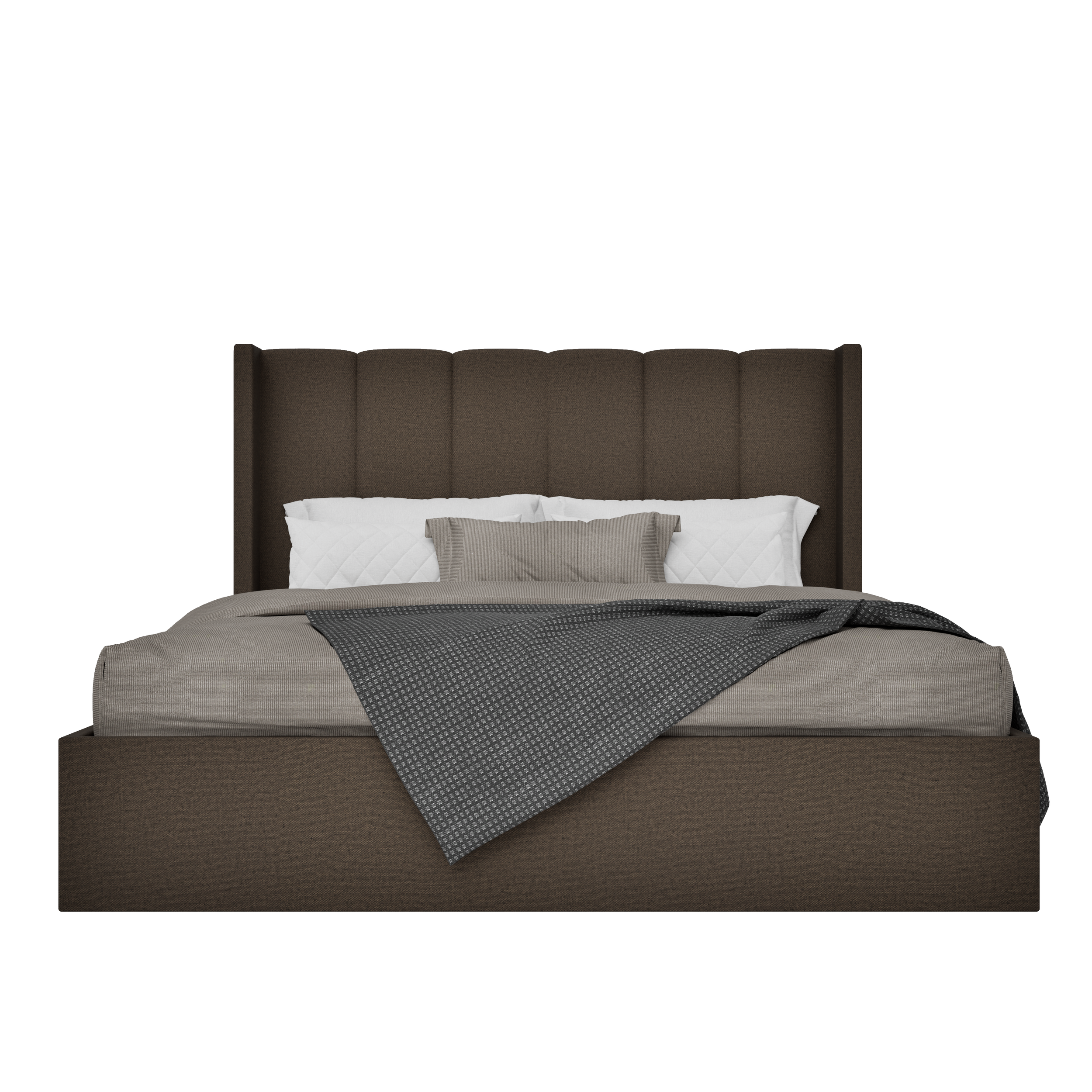 Cama Kaly Queen / Katro Base Queen