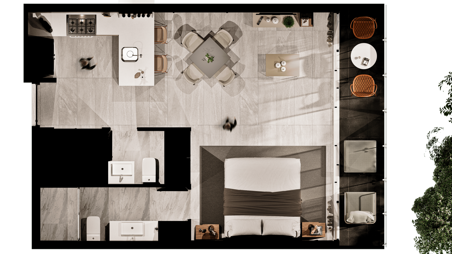 Plano NAÚMA Torre A Loft