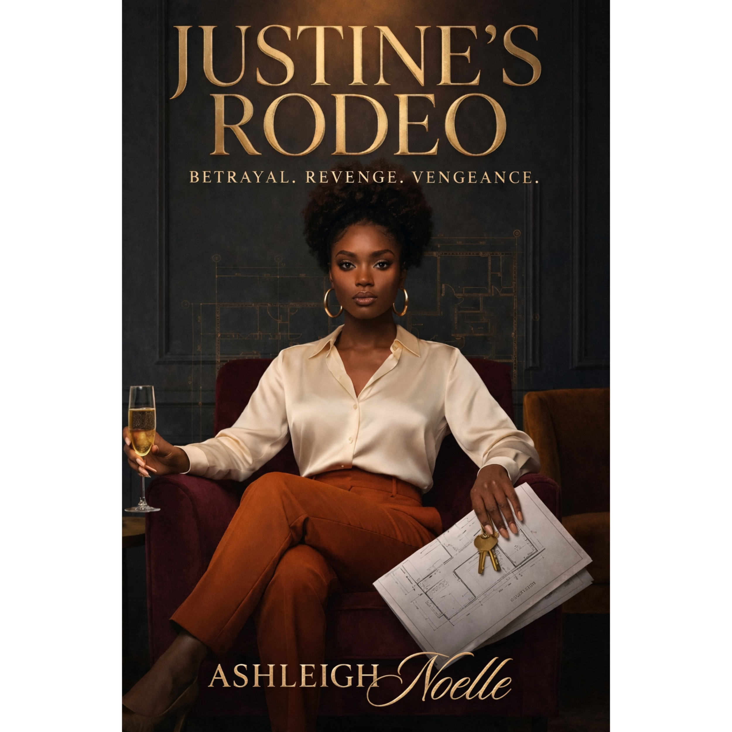 Signed Hardcopy: Justine's Rodeo: Betrayal. Revenge. Vengeance.
