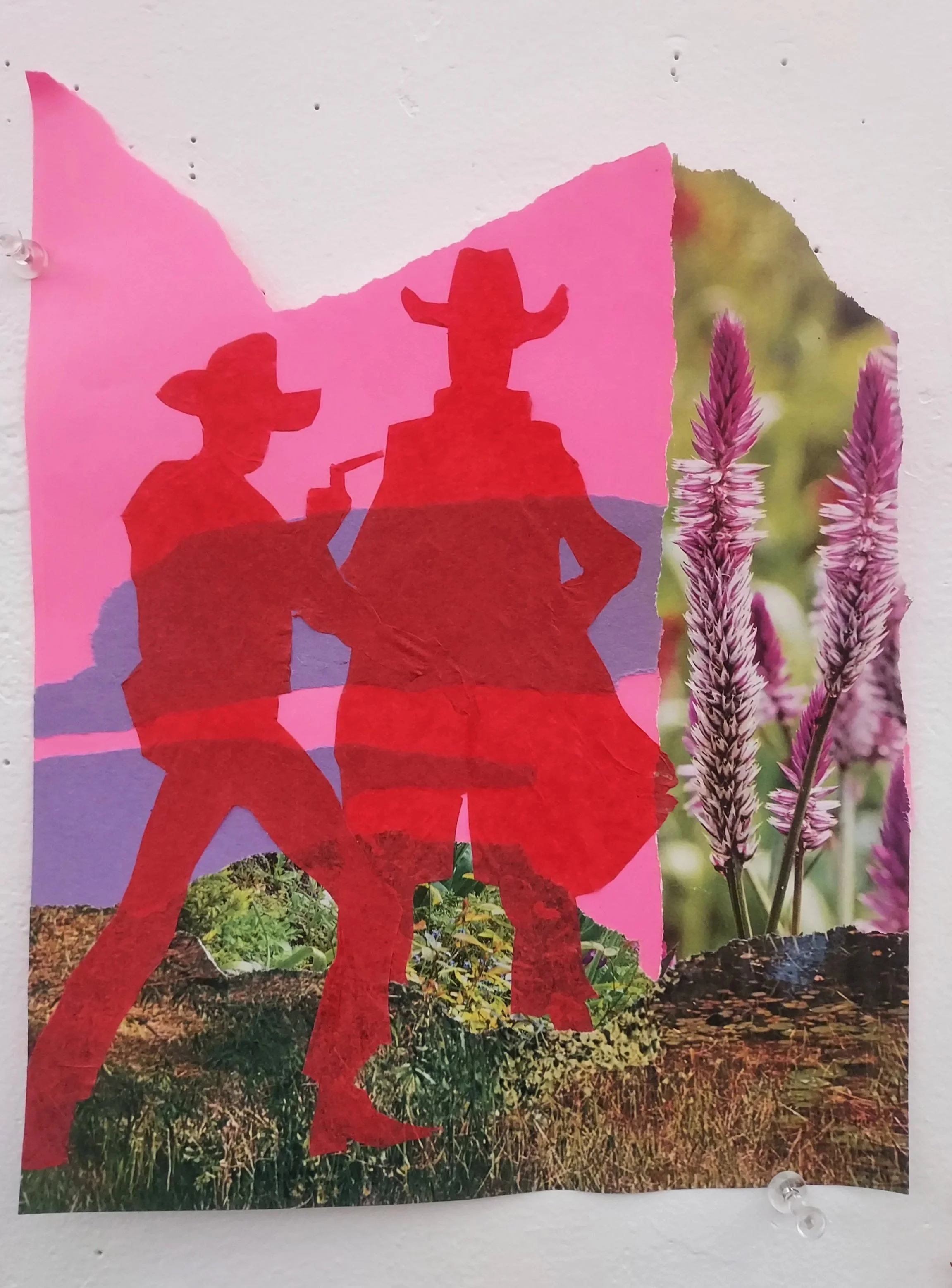 Miniature collage,
2024.