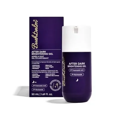 An overnight brightening treatment that fades dark spots and evens tone using Tranexamic Acid, Niacinamide, and Aloe Vera. Shop at The Purple Wax Suite, 6900 Houston Rd #23, Florence KY 41042. Best for hyperpigmentation and post‑wax care.