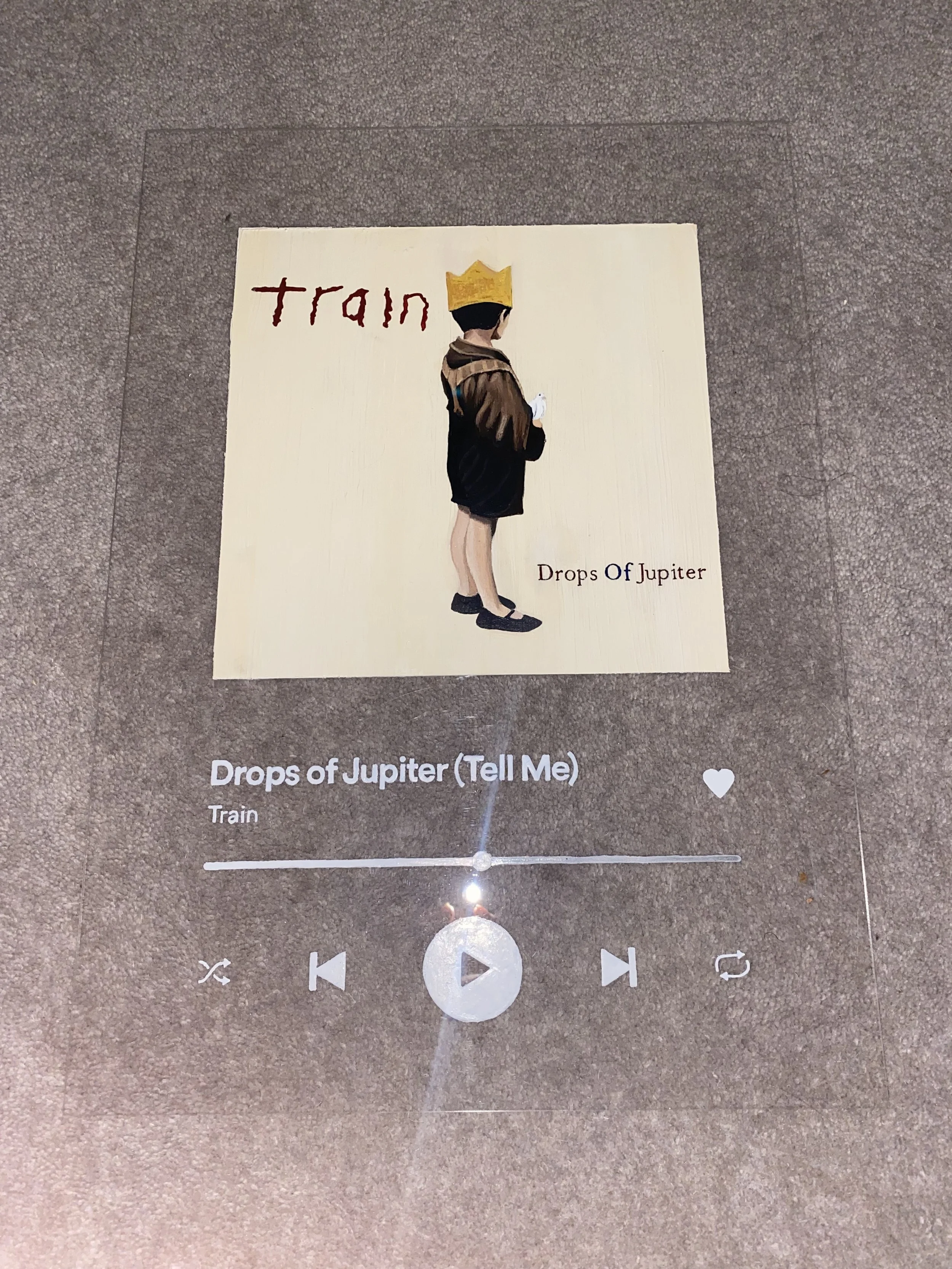 Train album cover 