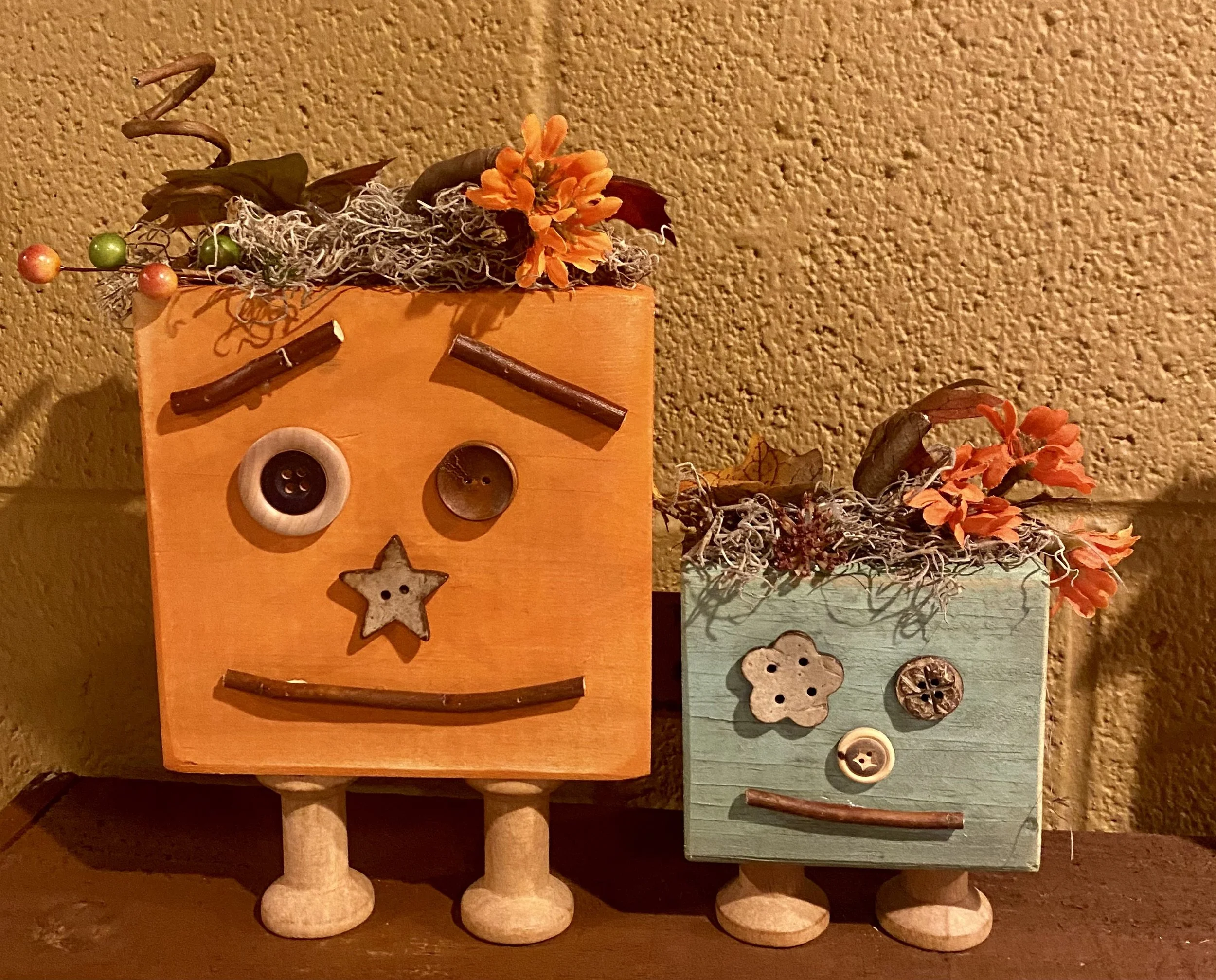 Pumpkin Kids - wood decor