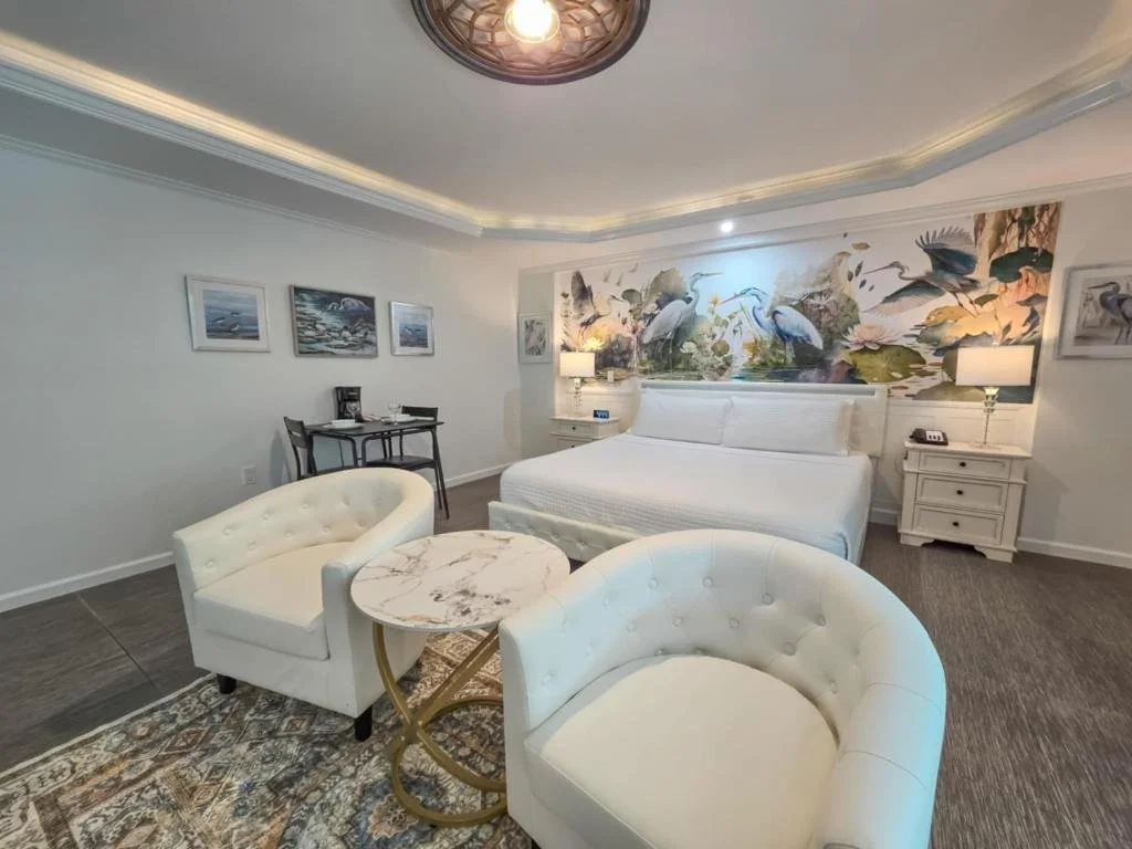 King Bed Island House Hotel Modern