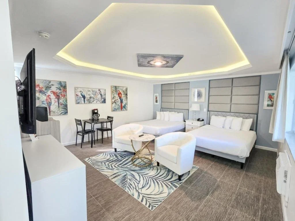 Deluxe Double Queen Studio at Island House Resort Hotel
